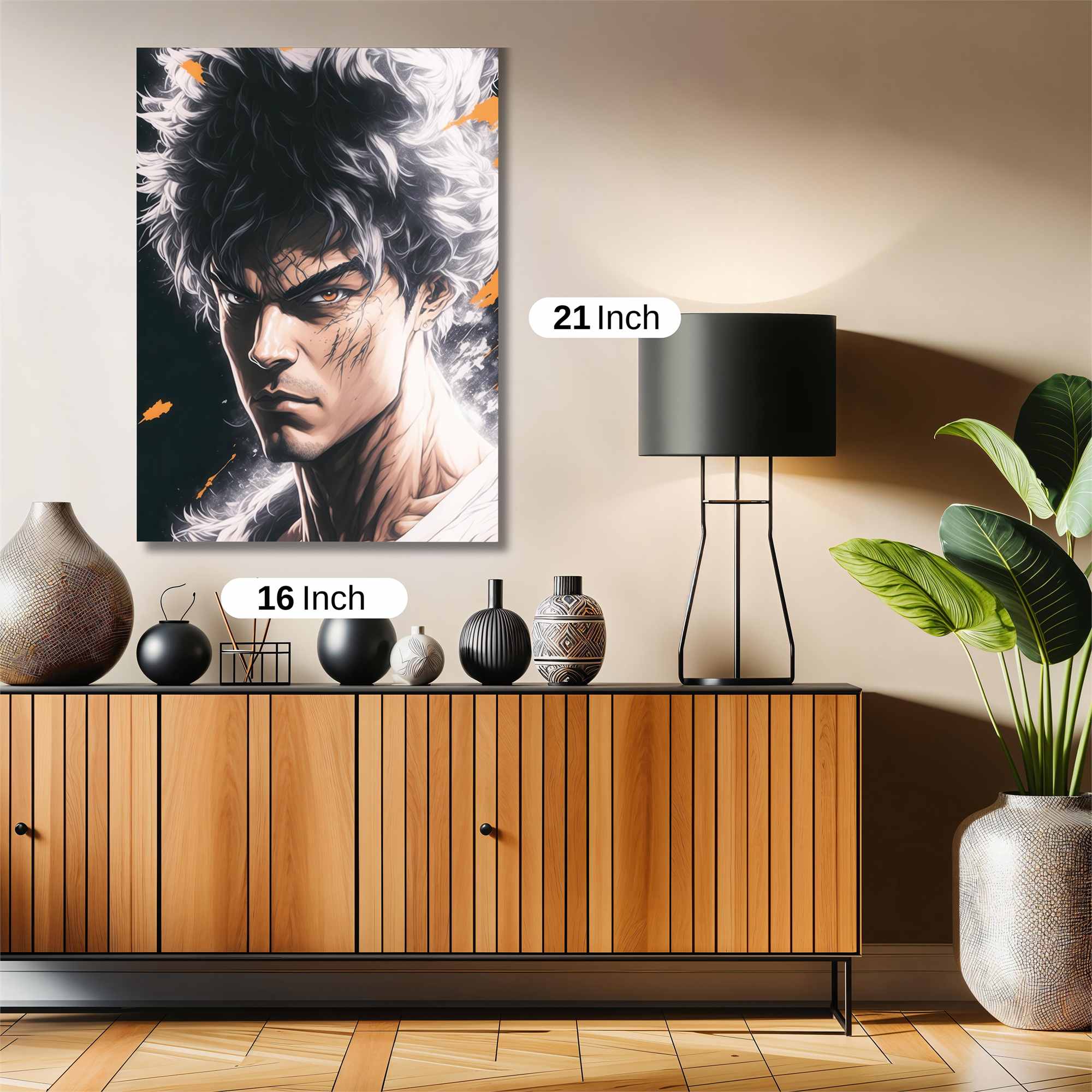 Goku Fierce Safe Wall Magnetic / M