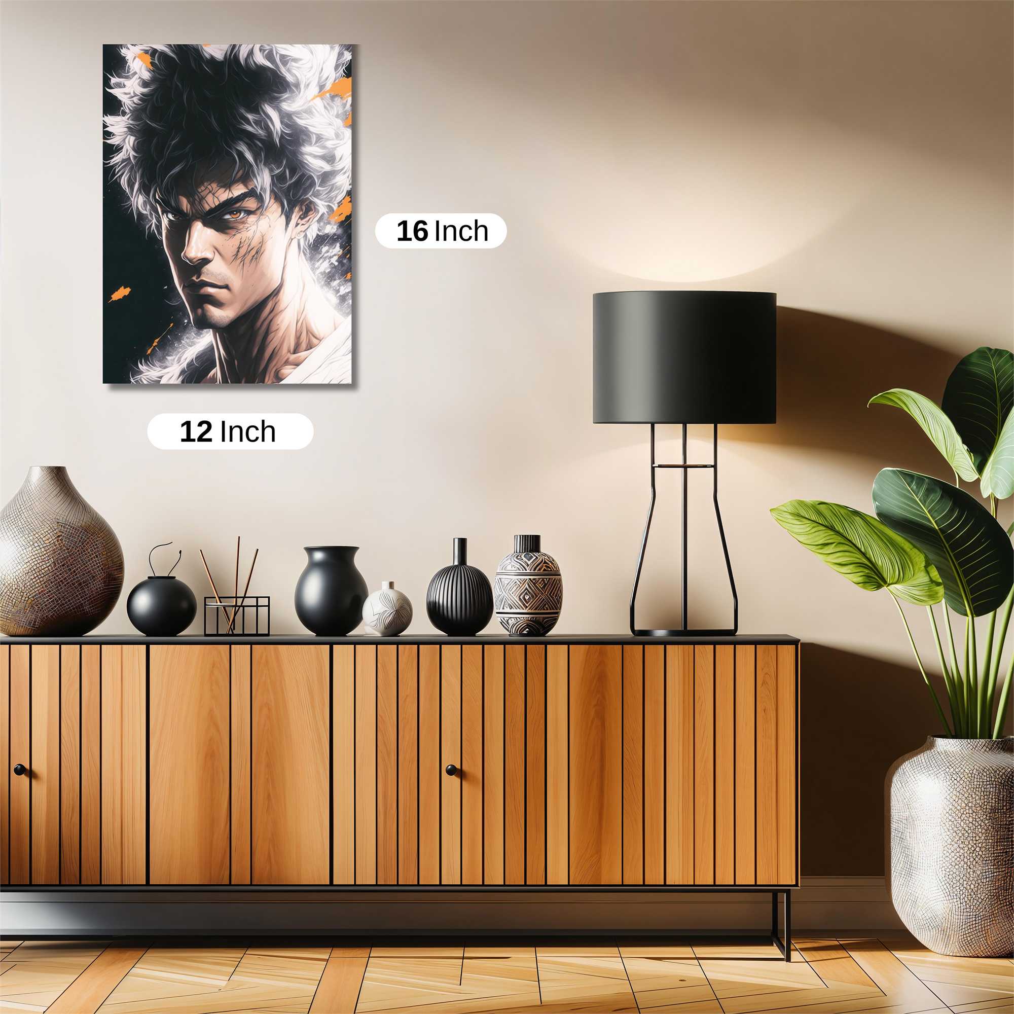 Goku Fierce Safe Wall Magnetic / M