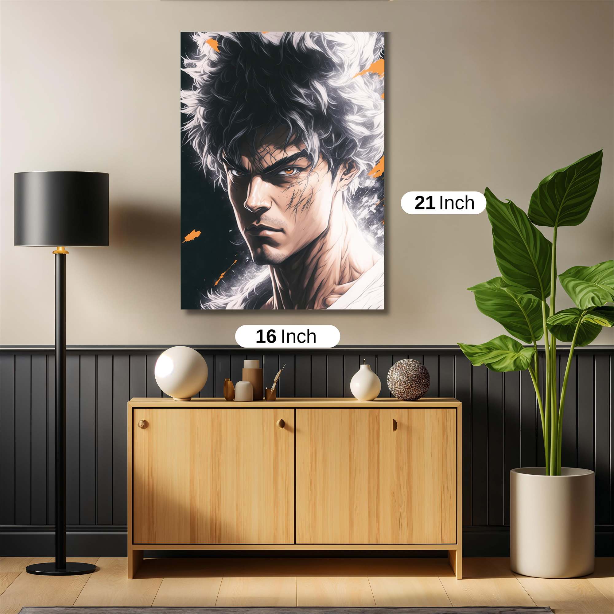 Goku Fierce Safe Wall Magnetic / M