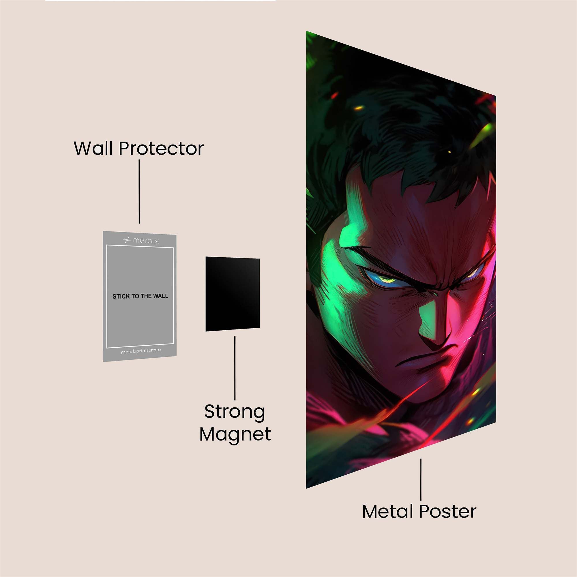 Sakazuki Intense Safe Wall Magnetic / M