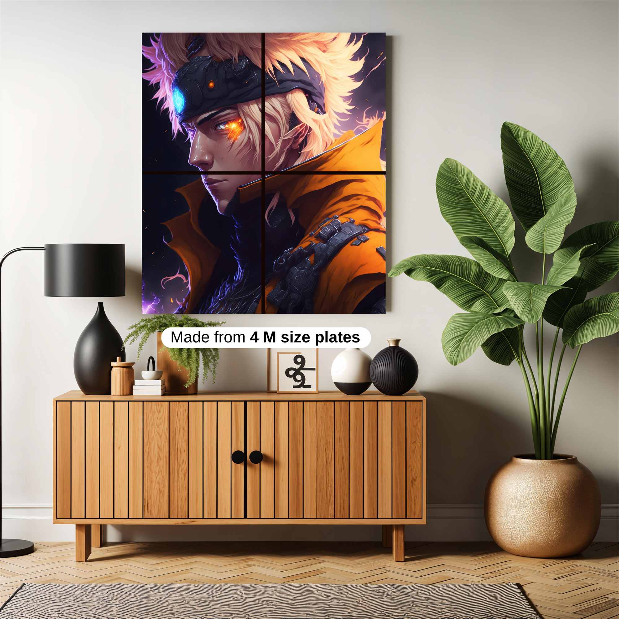 Naruto Electrifying Safe Wall Magnetic / M