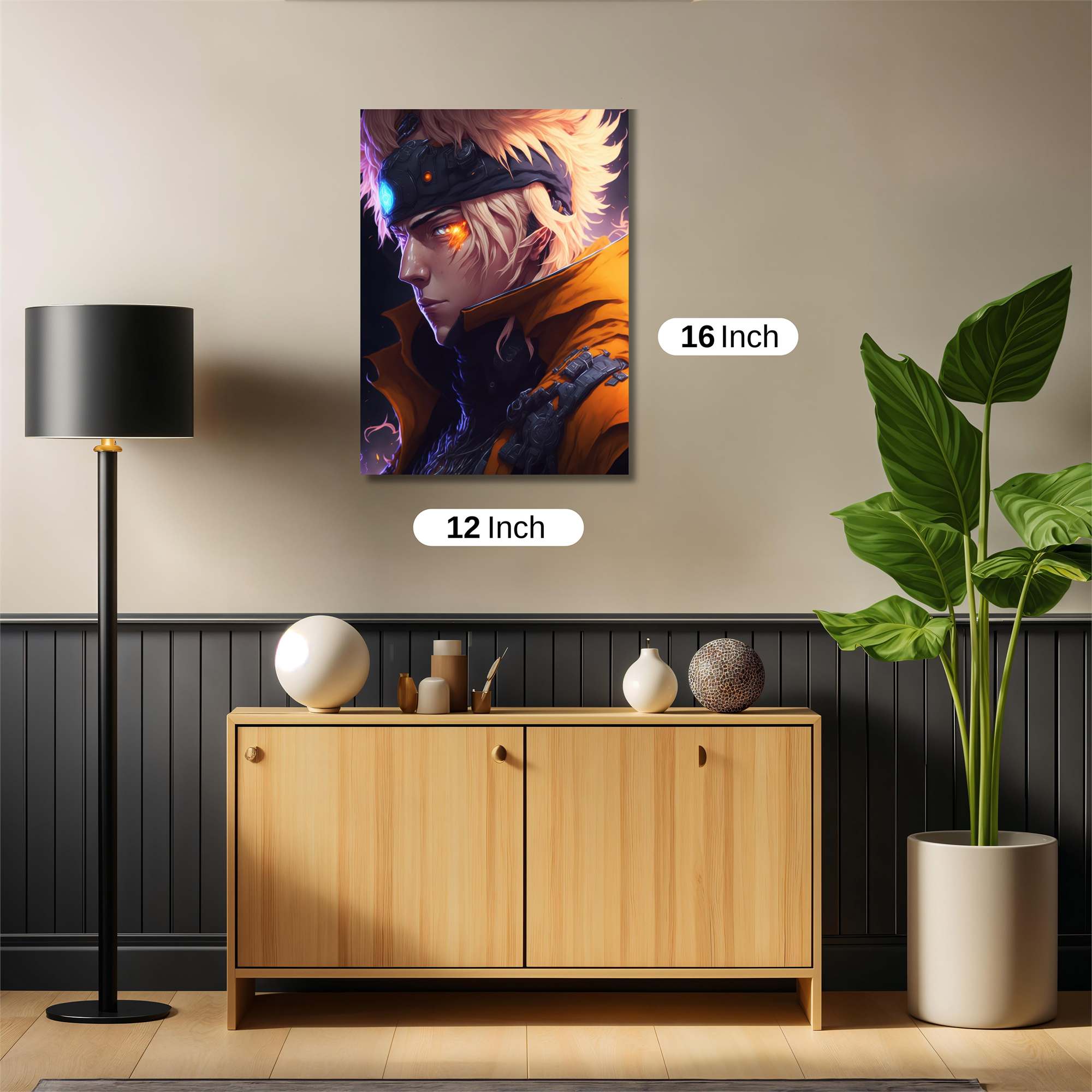Naruto Electrifying Safe Wall Magnetic / M