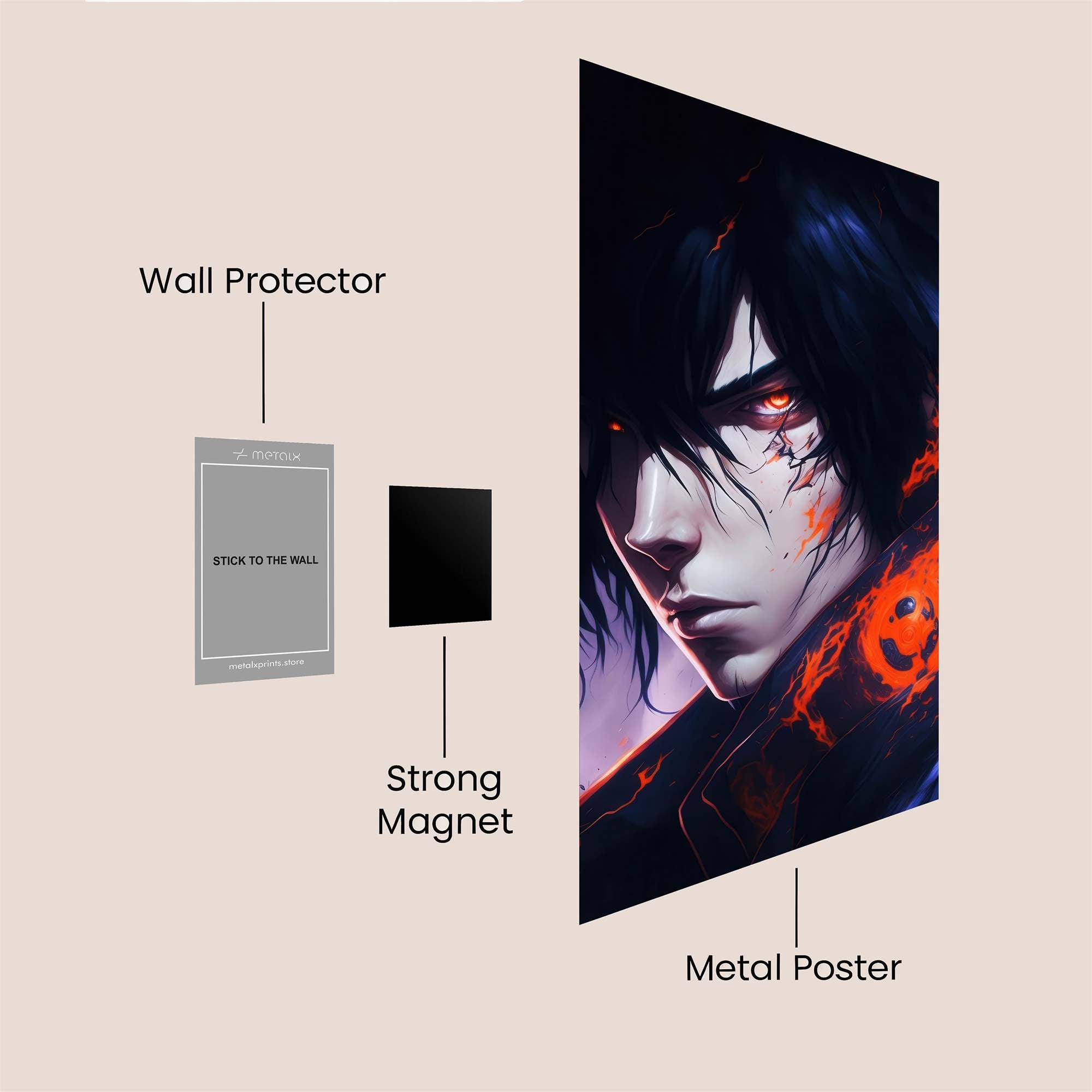 Vergil Enraged Safe Wall Magnetic / M