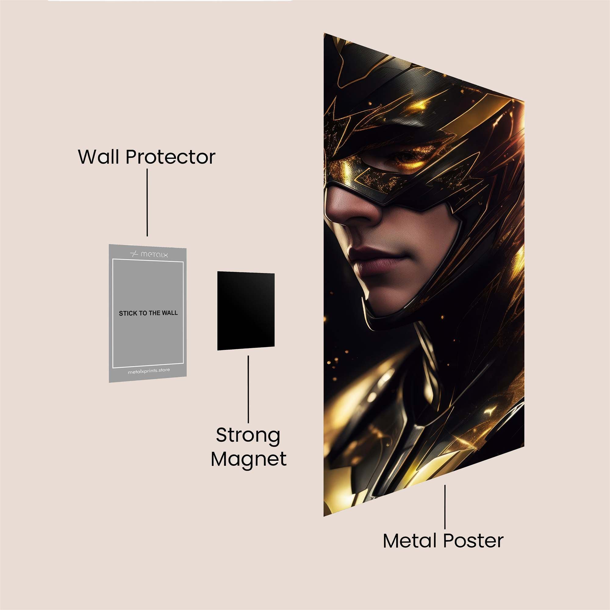 Flash Radiant Safe Wall Magnetic / M