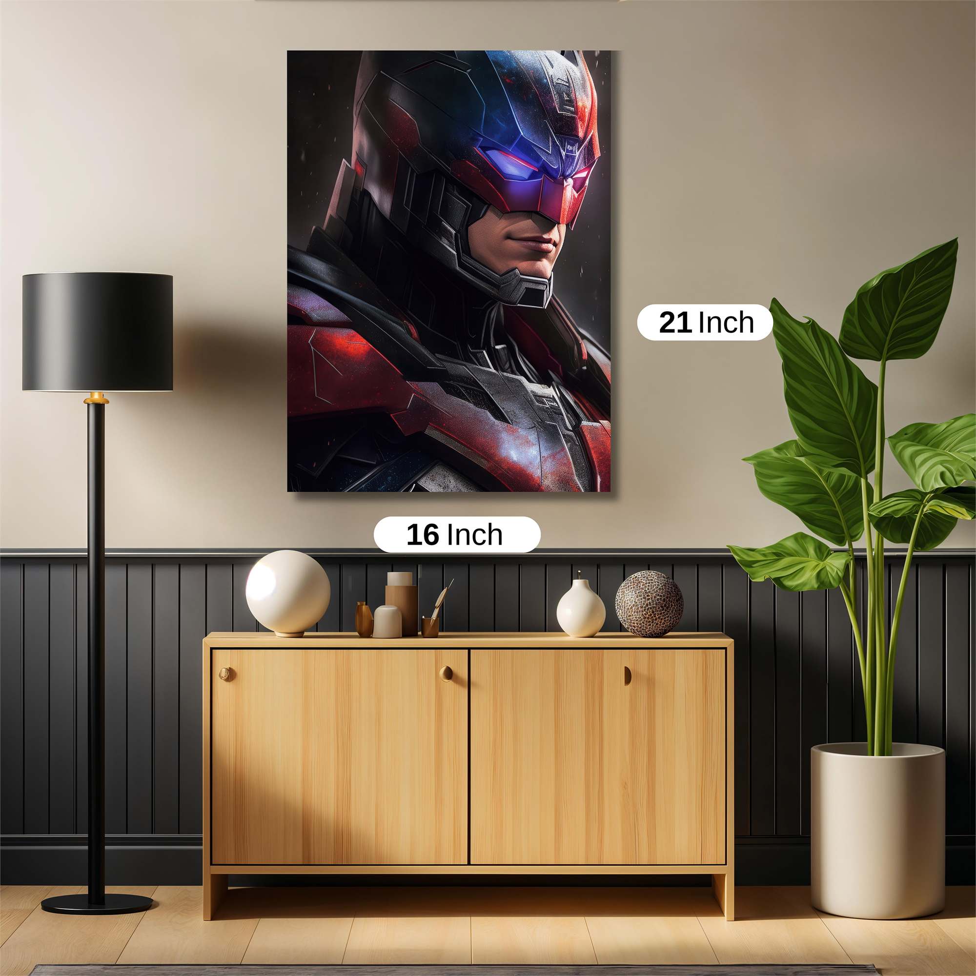 Batman Intense Safe Wall Magnetic / M