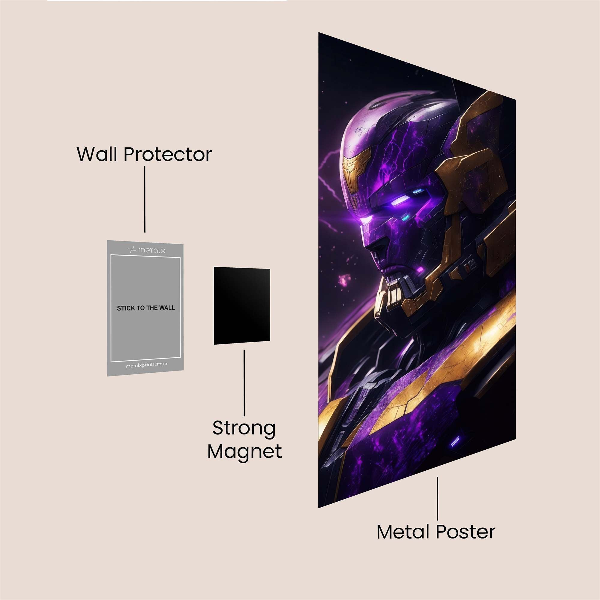 Thanos Tempest Safe Wall Magnetic / M