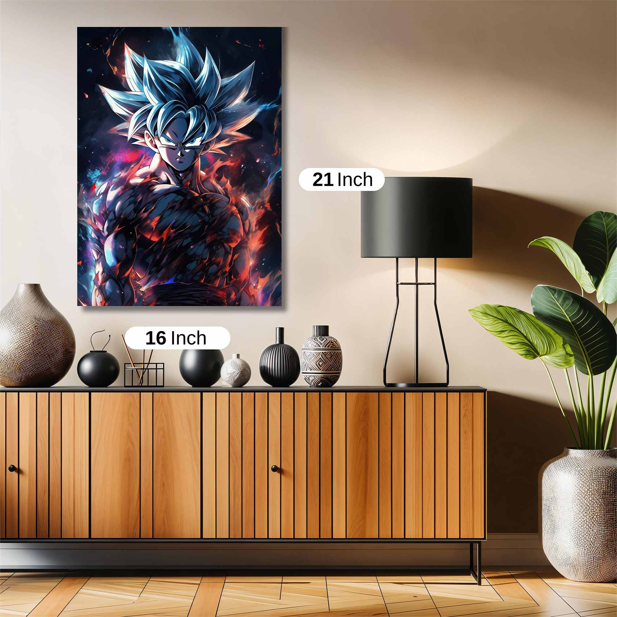Goku Inferno Safe Wall Magnetic / M