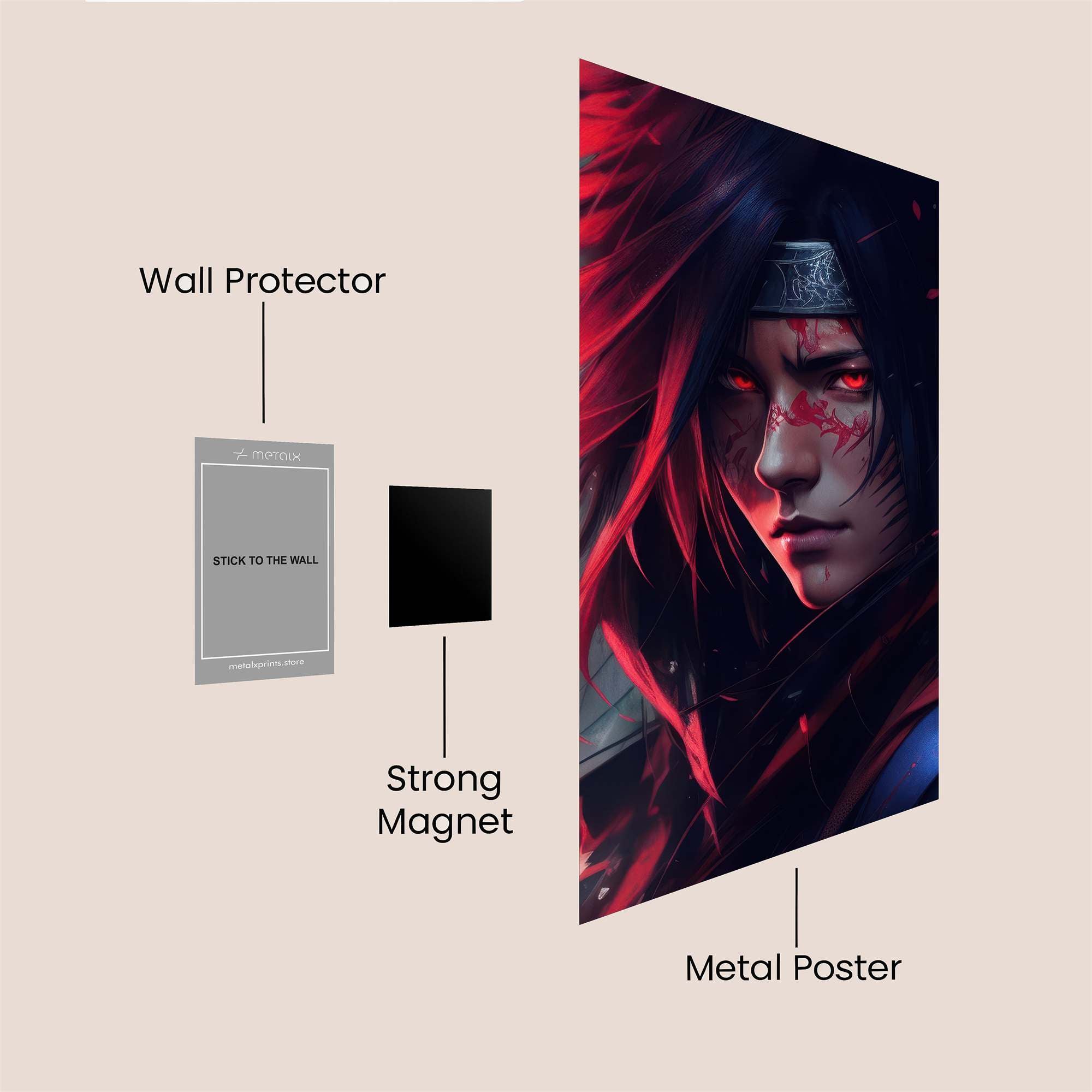 Madara Menace Safe Wall Magnetic / M