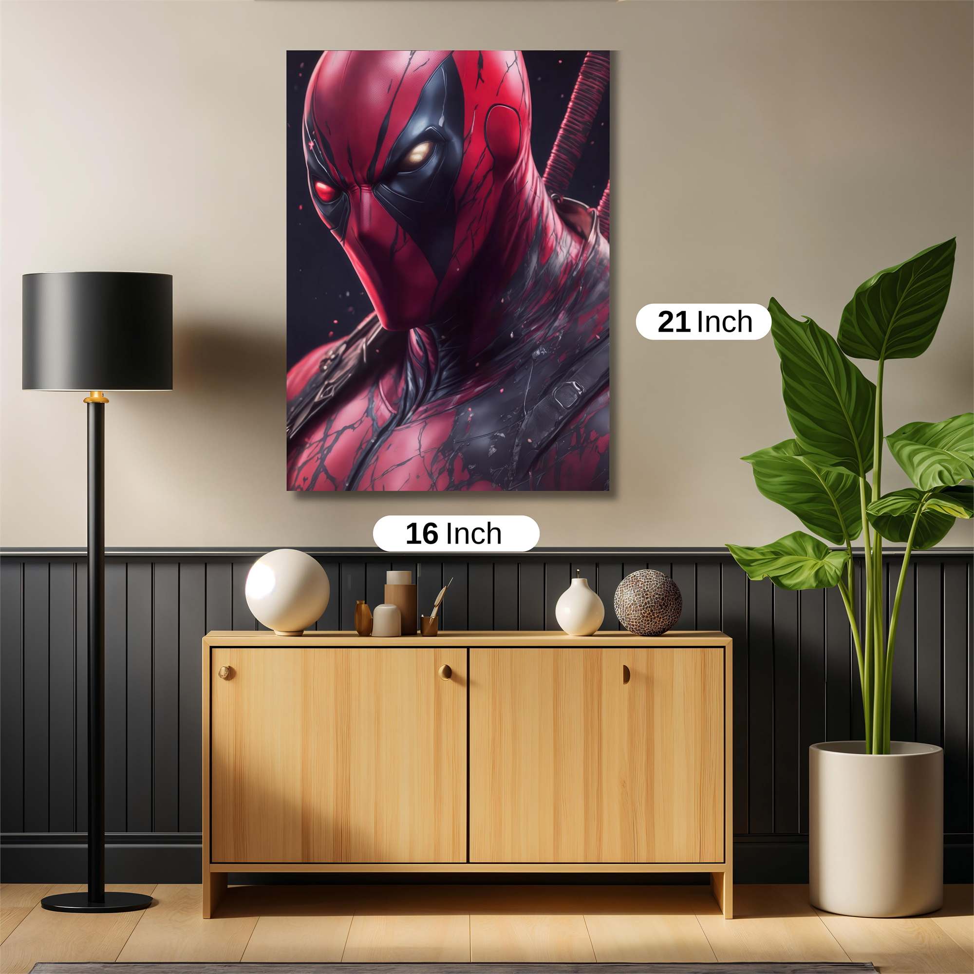 Deadpool Intense Safe Wall Magnetic / M