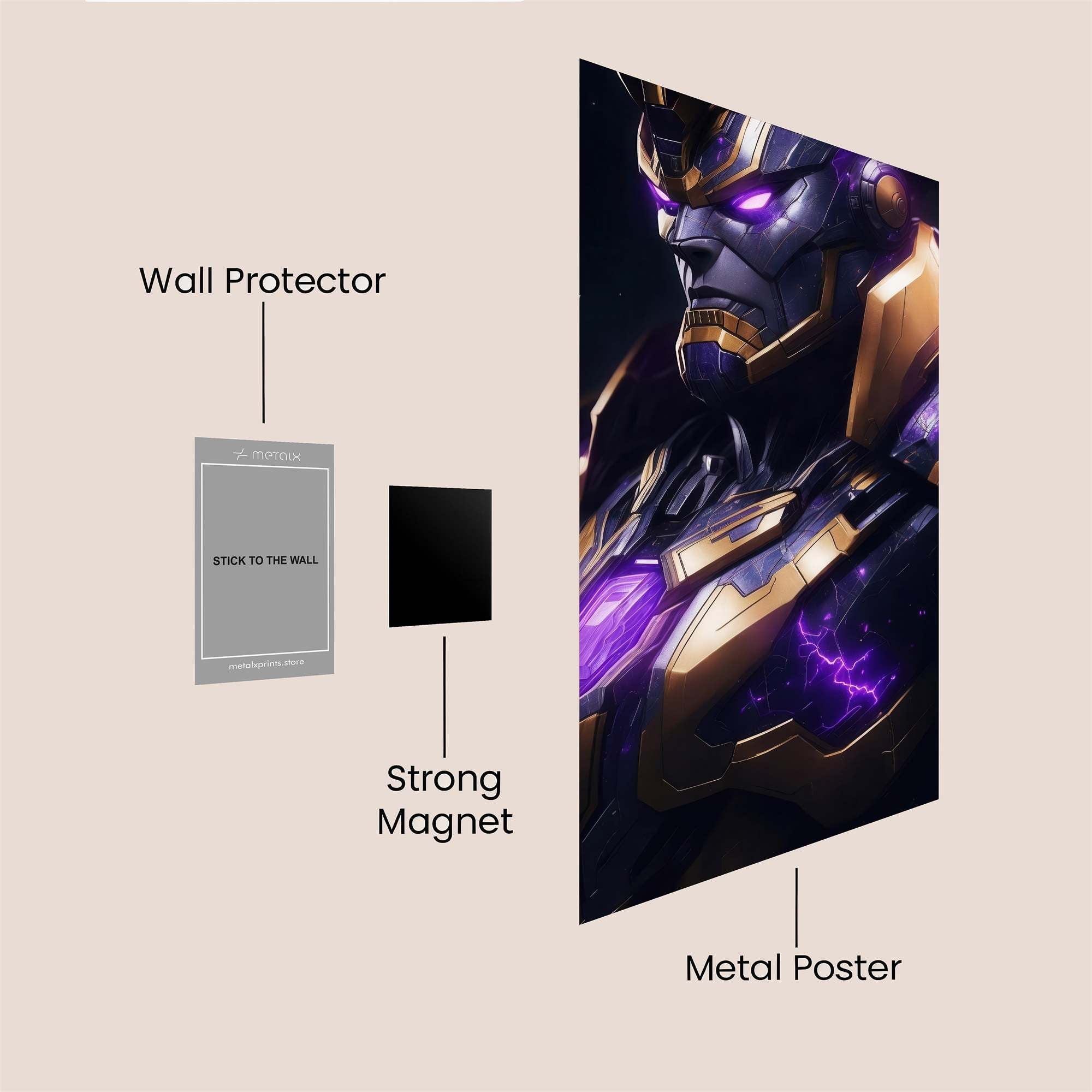 Thanos Tempest Safe Wall Magnetic / M