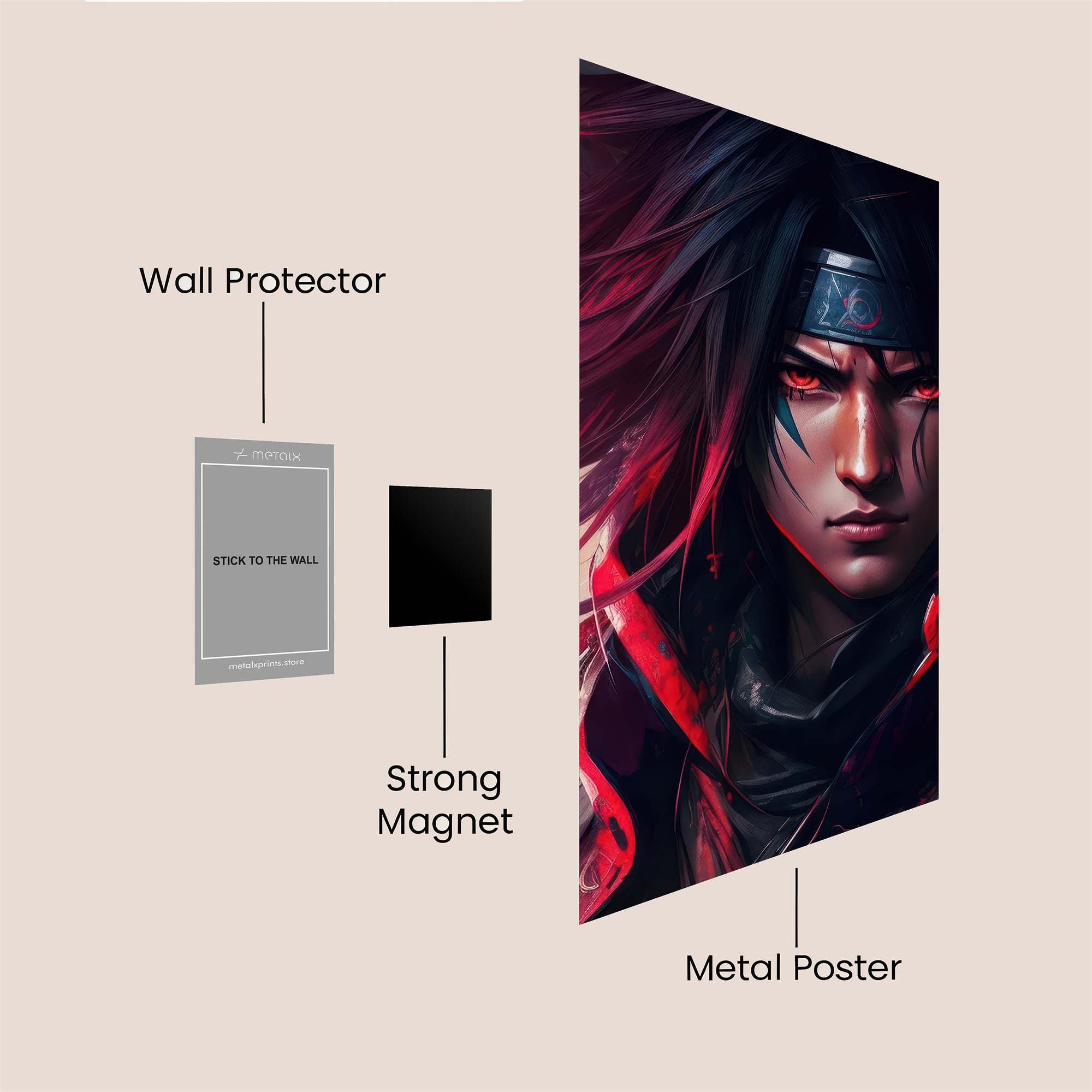 Itachi Enigma Safe Wall Magnetic / M