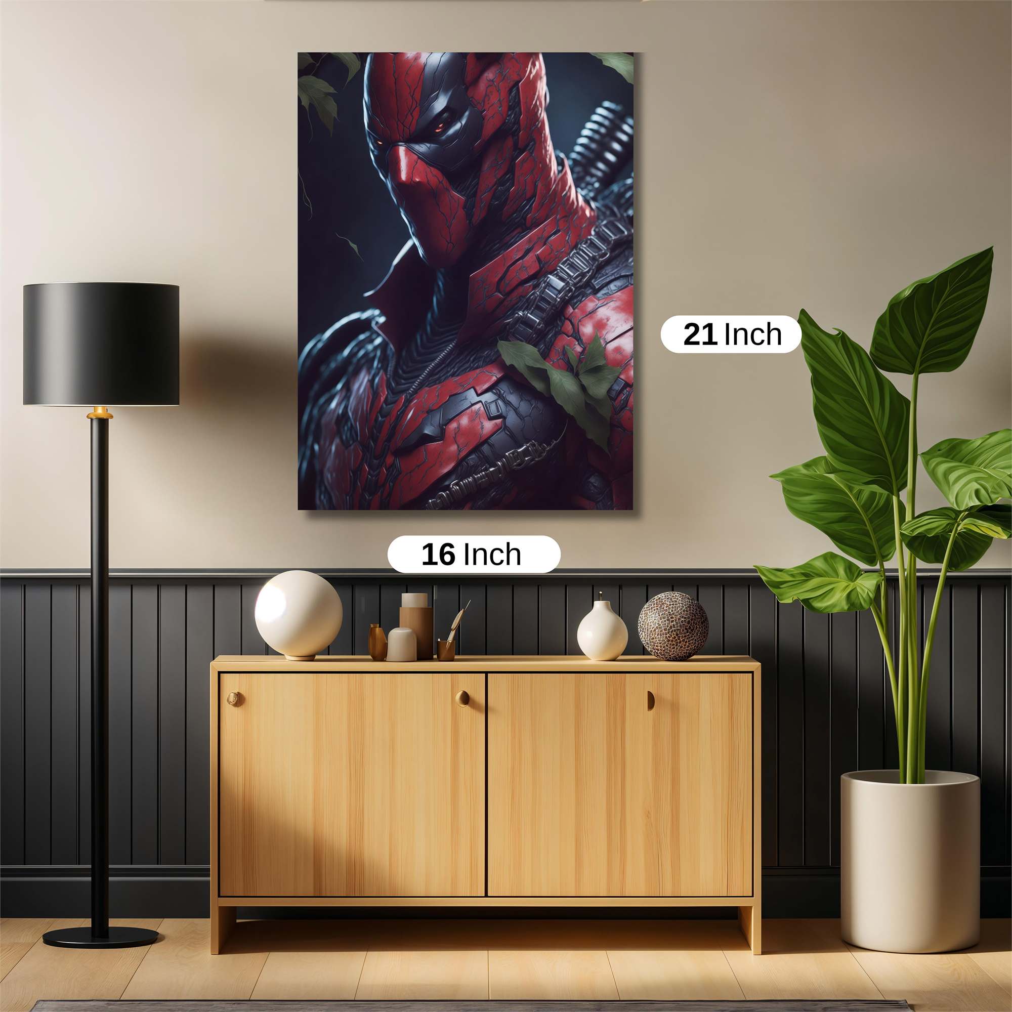 Deadpool Intense Safe Wall Magnetic / M