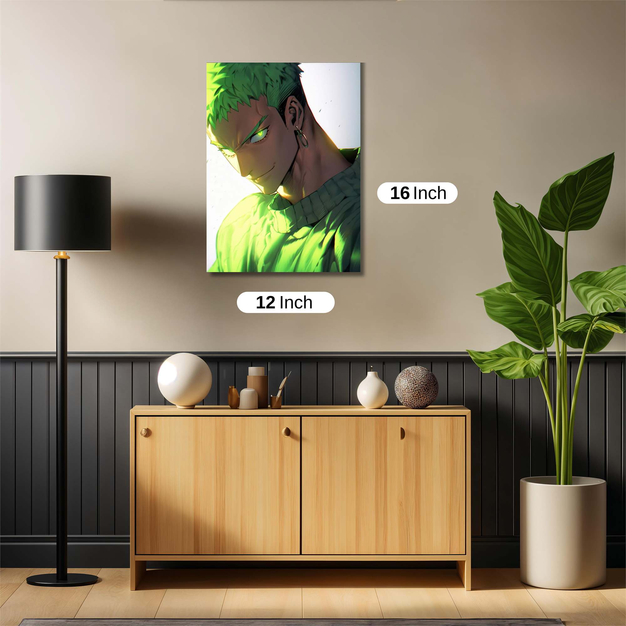 Roronoa Radiant Safe Wall Magnetic / M