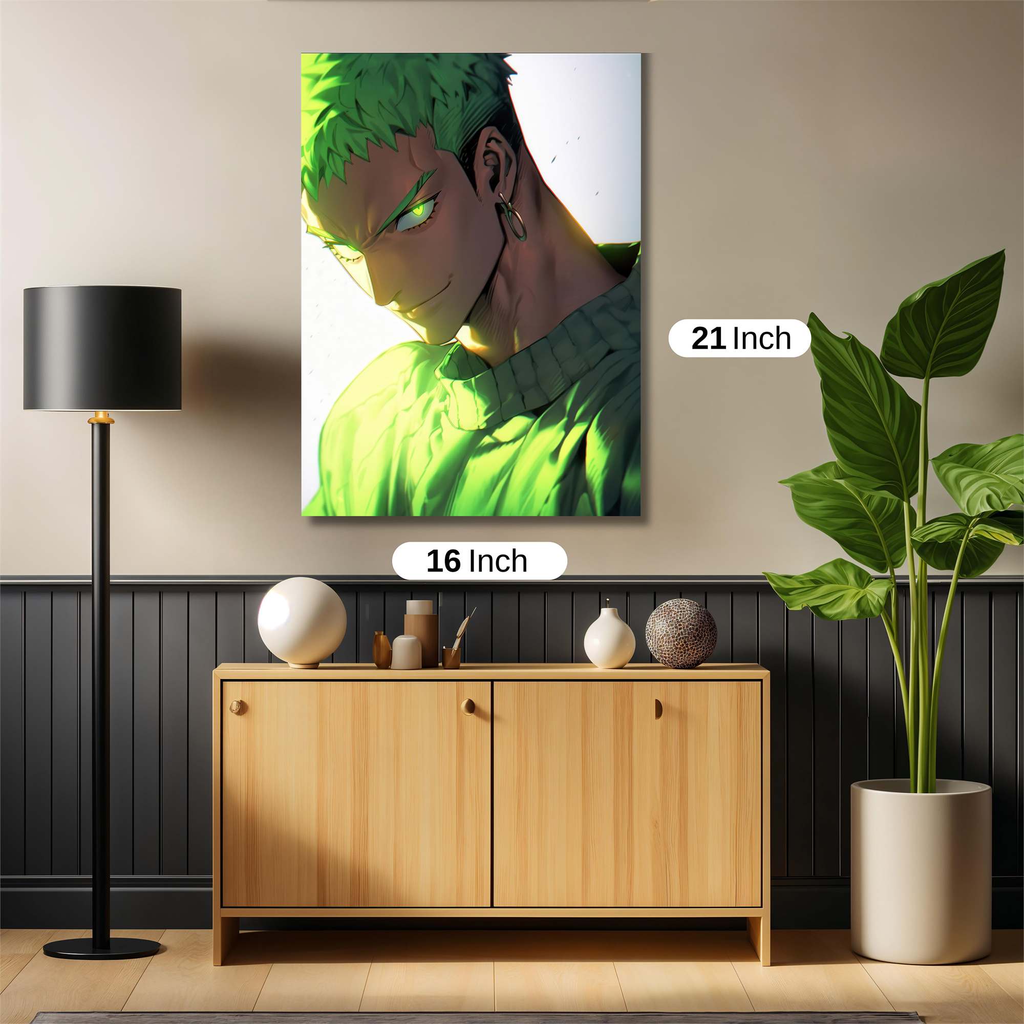 Roronoa Radiant Safe Wall Magnetic / M