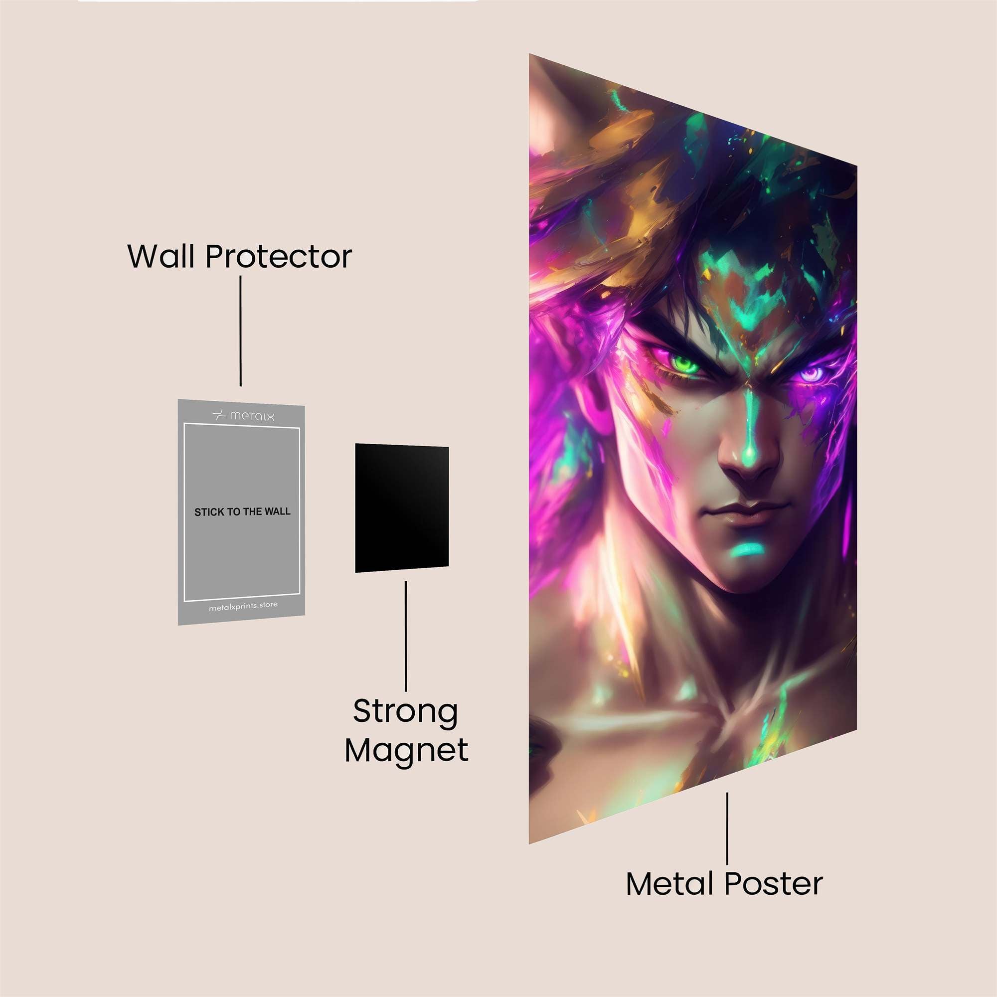 Goku Radiant Safe Wall Magnetic / M