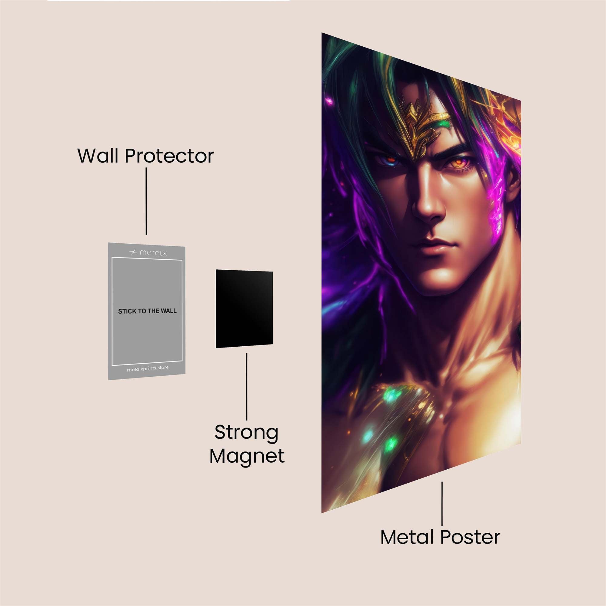 Cosmic Majesty Safe Wall Magnetic / M