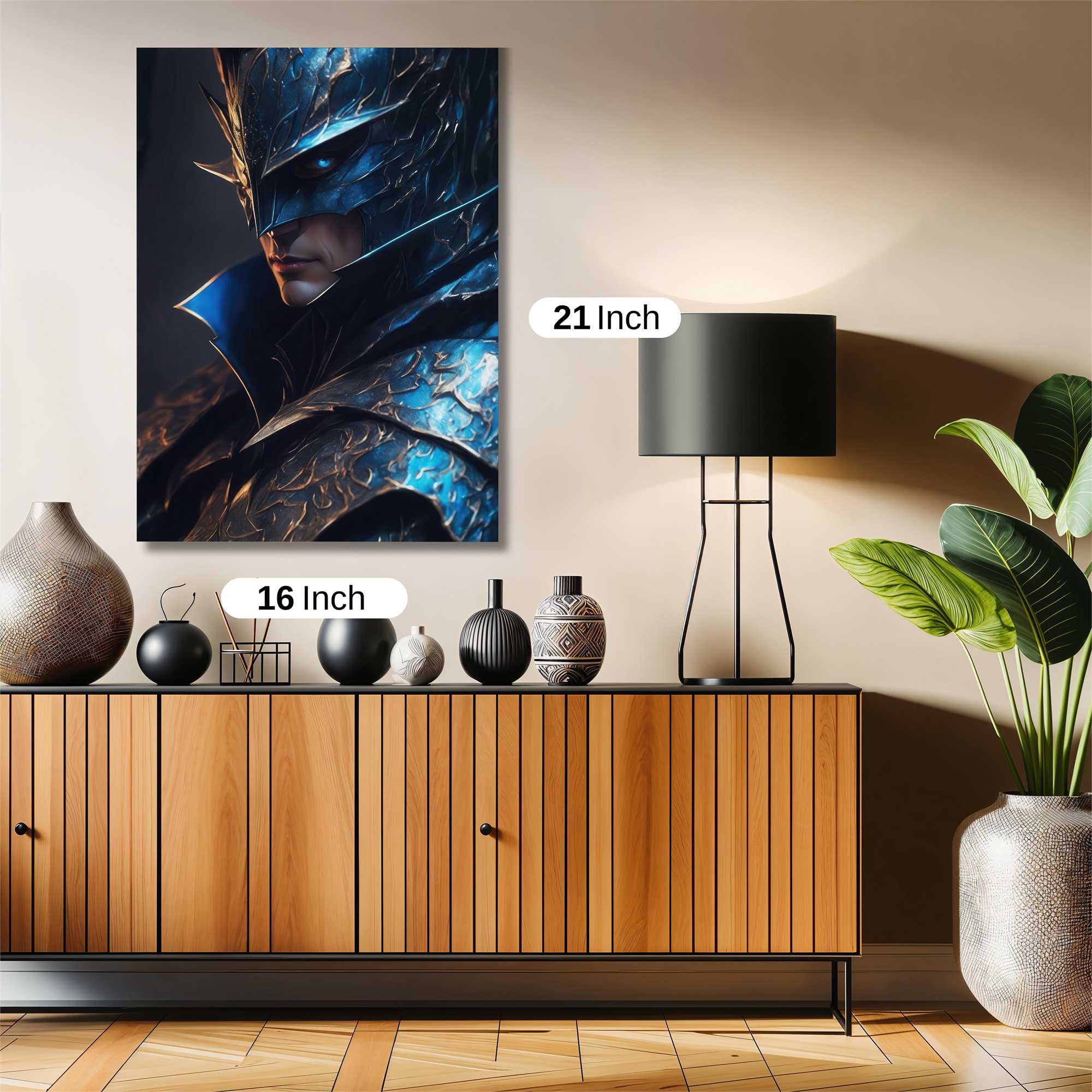 Batman Brooding Safe Wall Magnetic / M