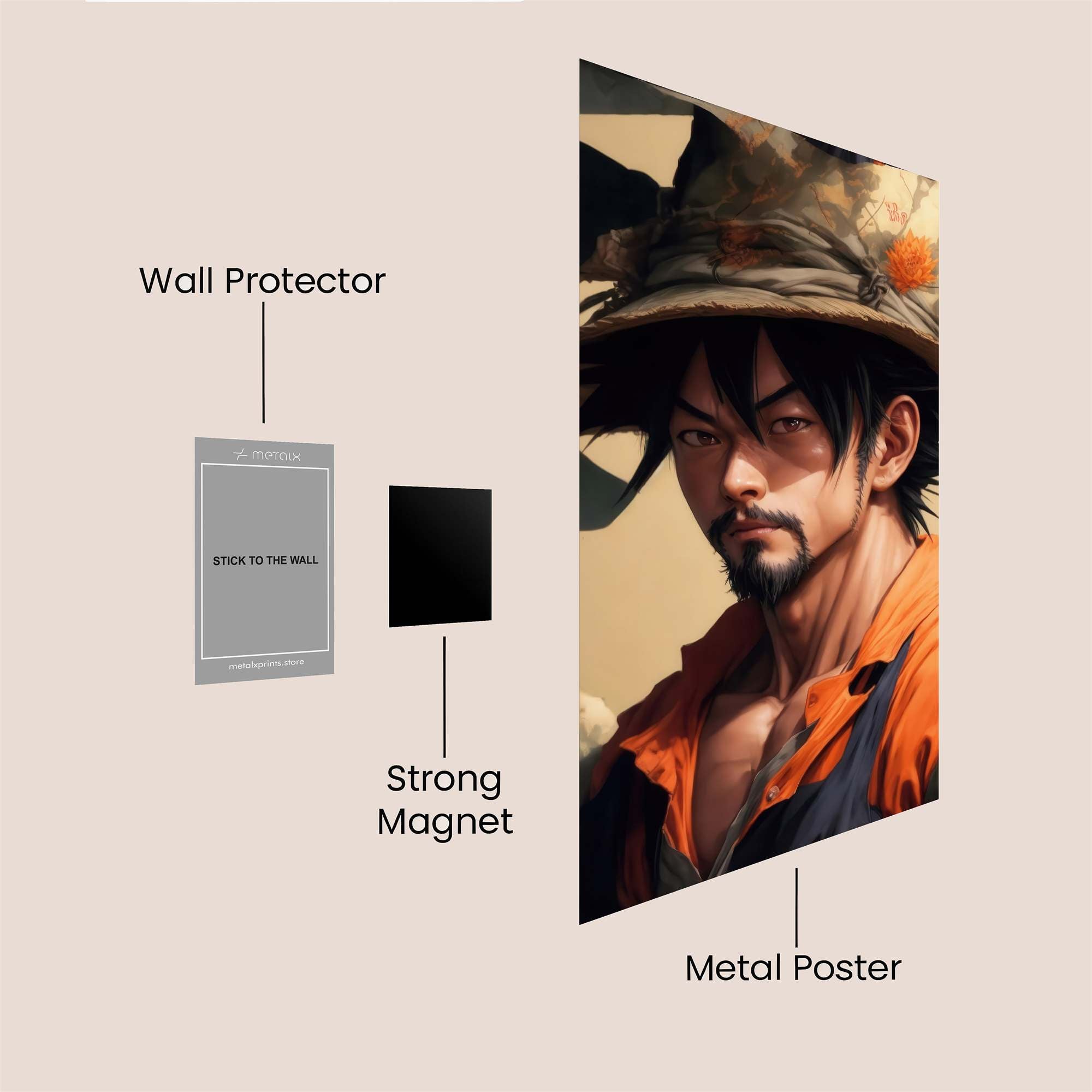 Usopp Serene Safe Wall Magnetic / M