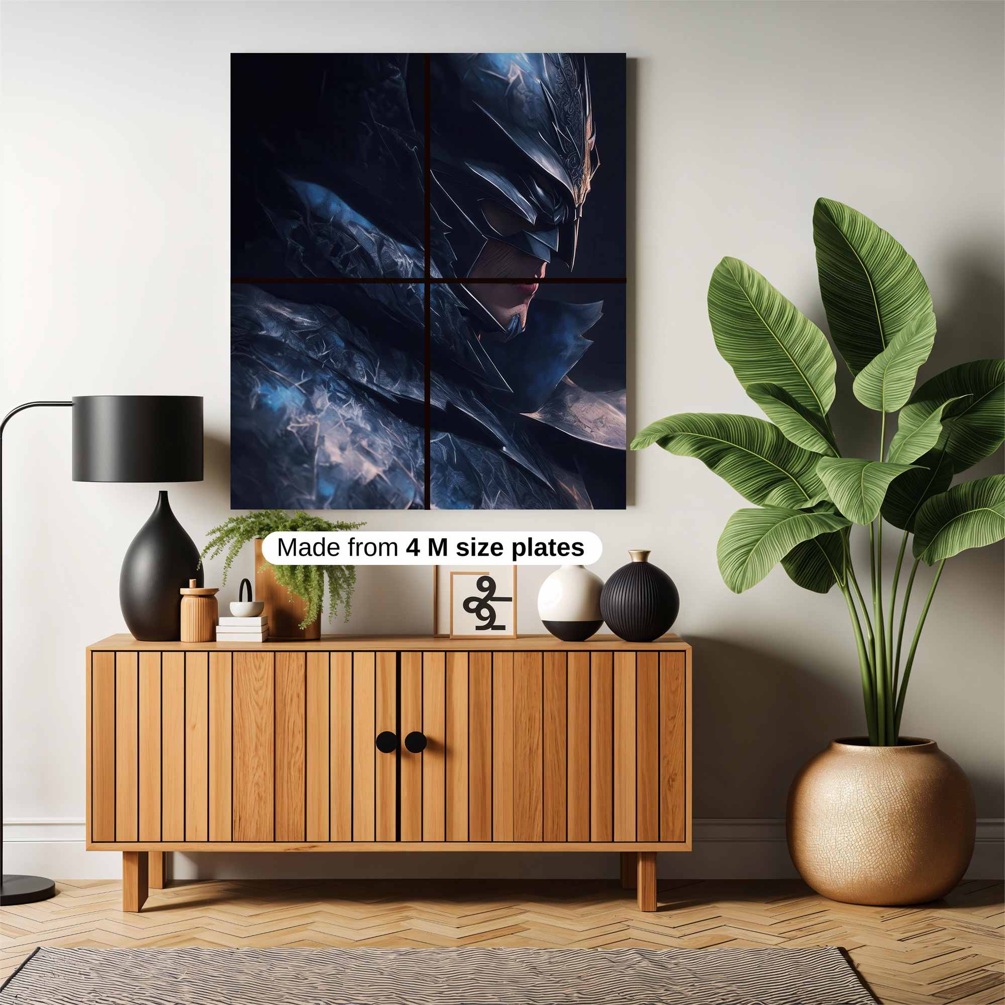 Batman Brooding Safe Wall Magnetic / M