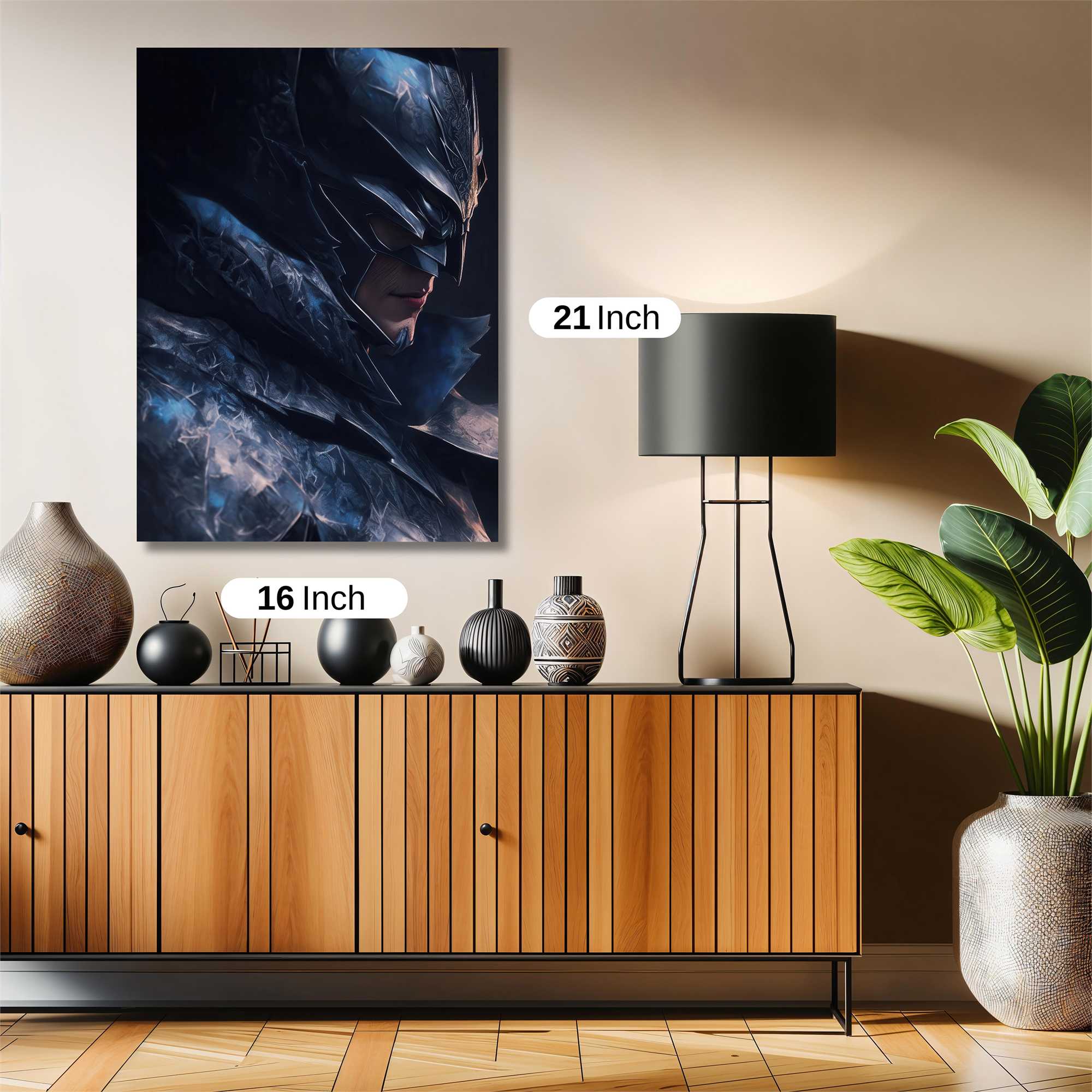 Batman Brooding Safe Wall Magnetic / M