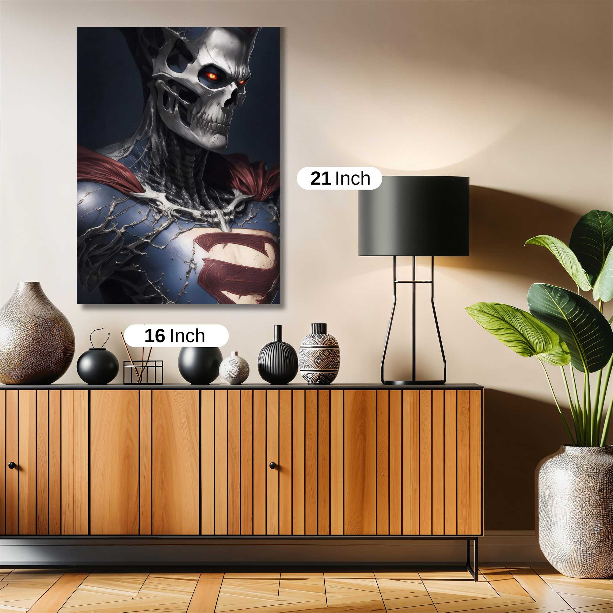 Doomed Hero Safe Wall Magnetic / M