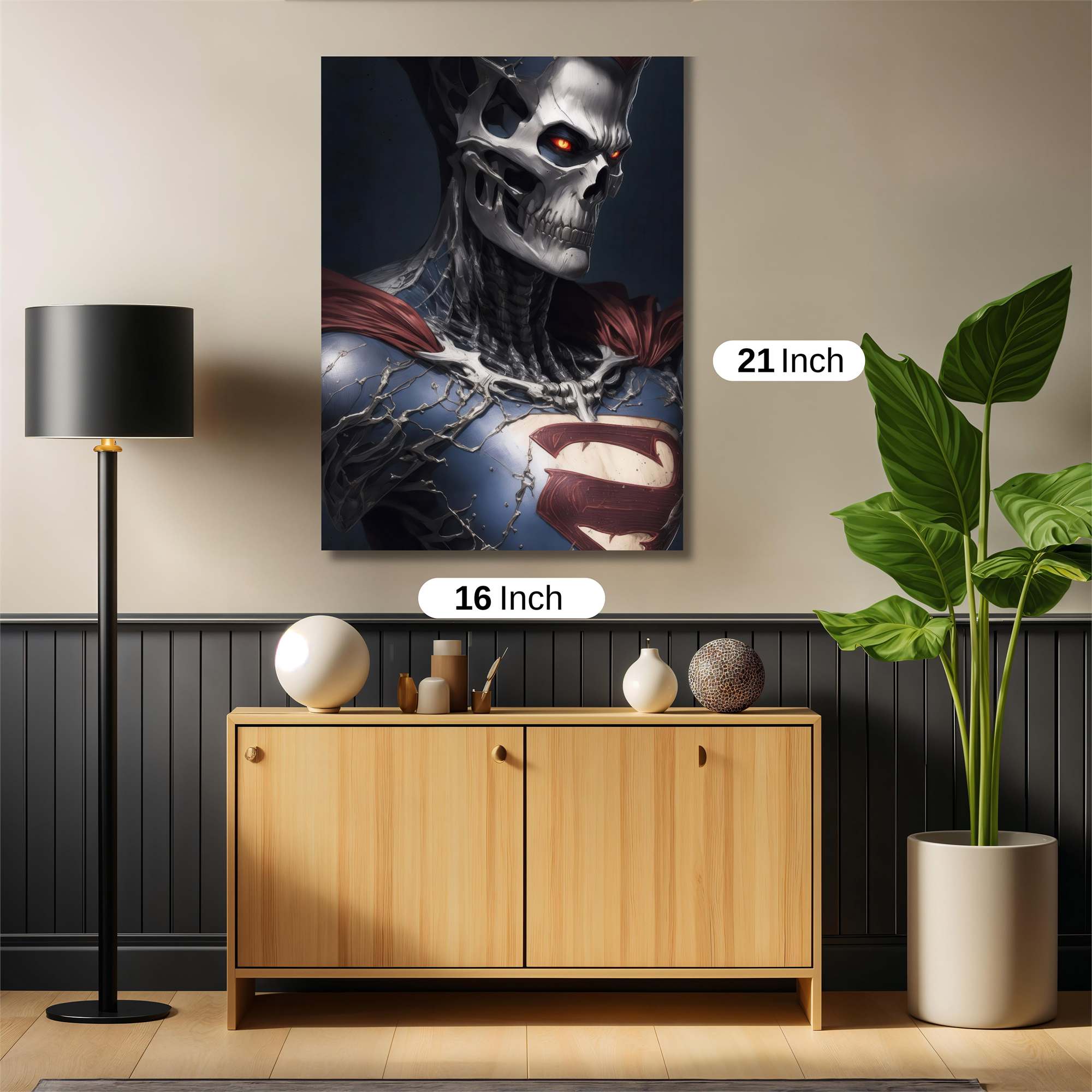 Doomed Hero Safe Wall Magnetic / M