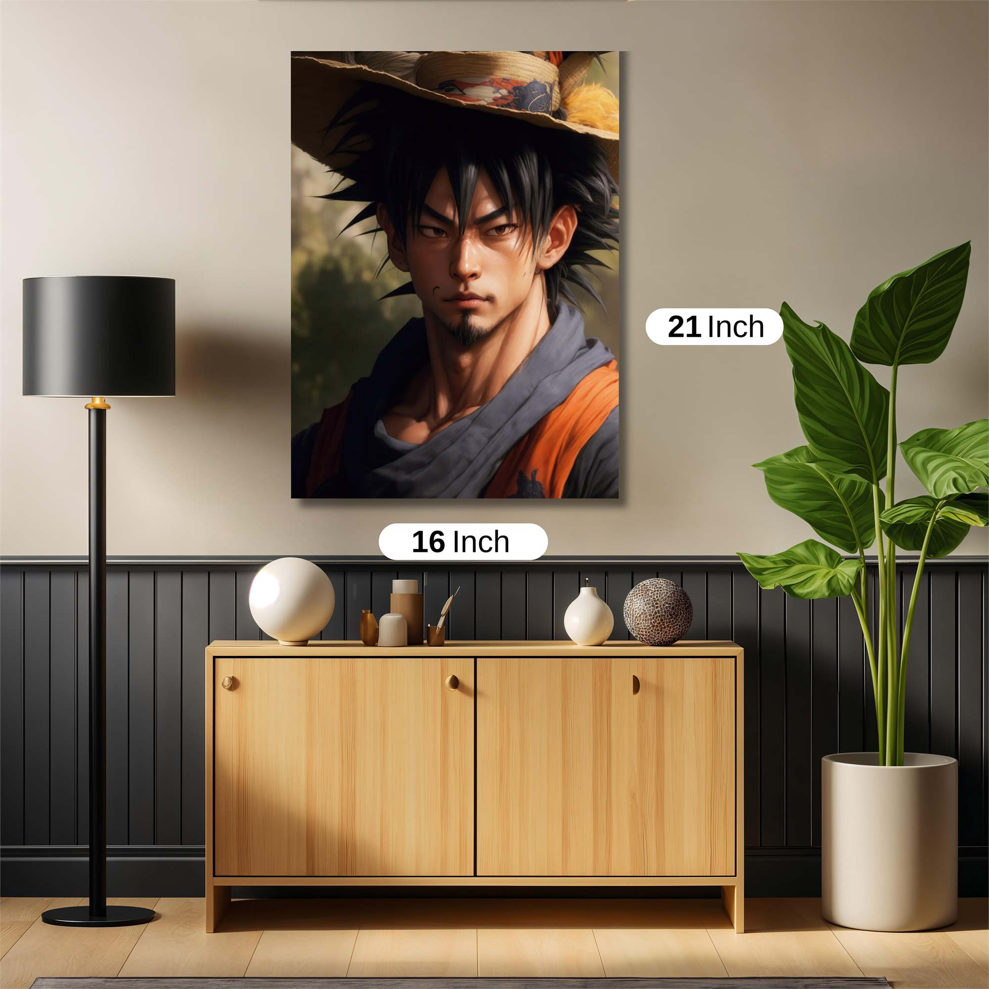 Saiyan Serenity Safe Wall Magnetic / M