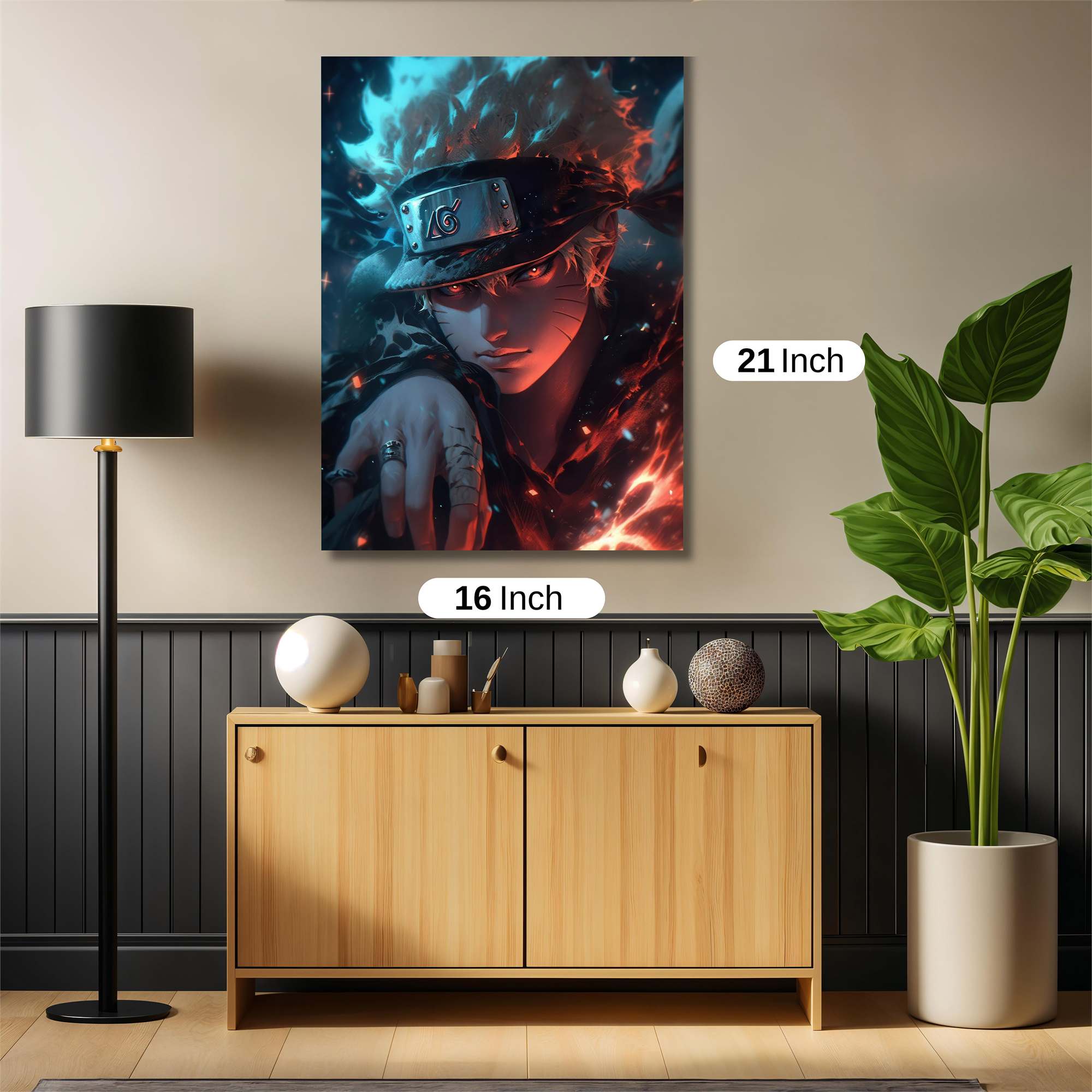 Naruto Fierce Safe Wall Magnetic / M