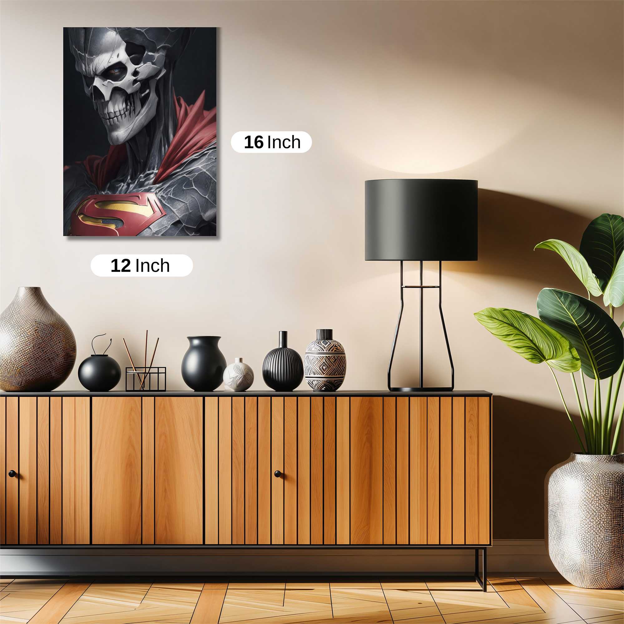 Doom Superman Safe Wall Magnetic / M