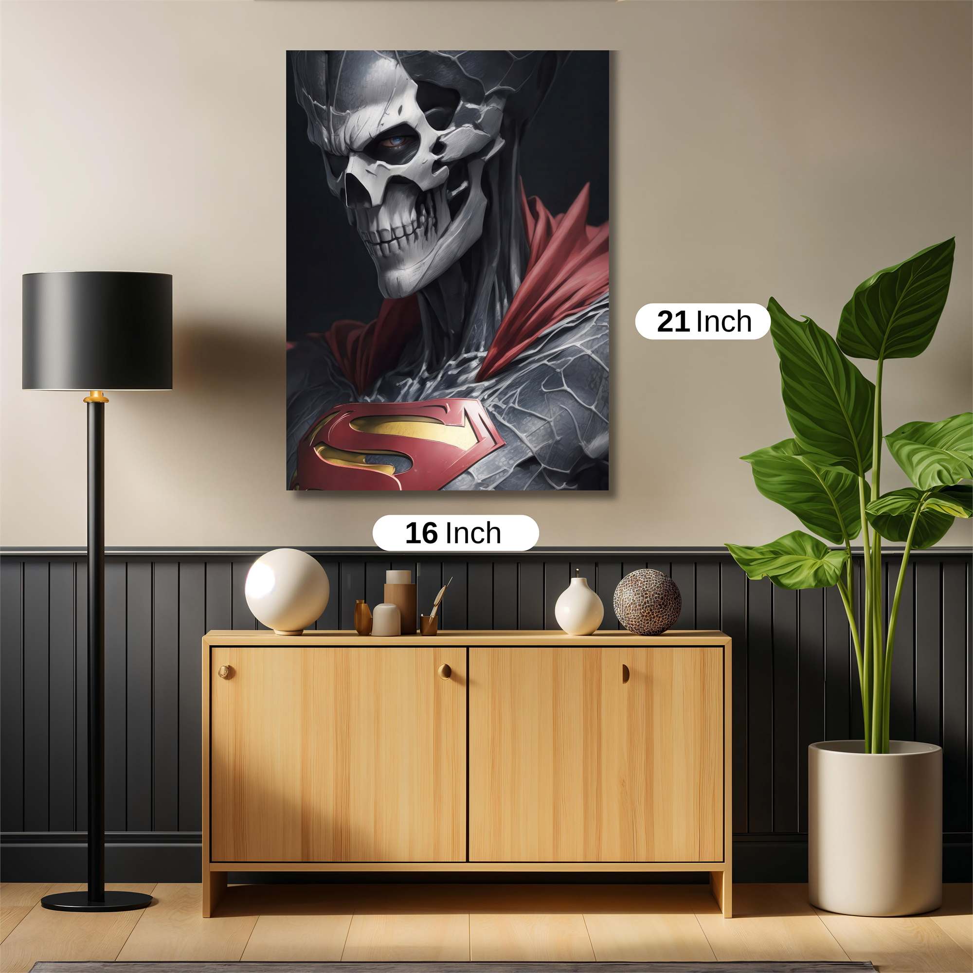 Doom Superman Safe Wall Magnetic / M