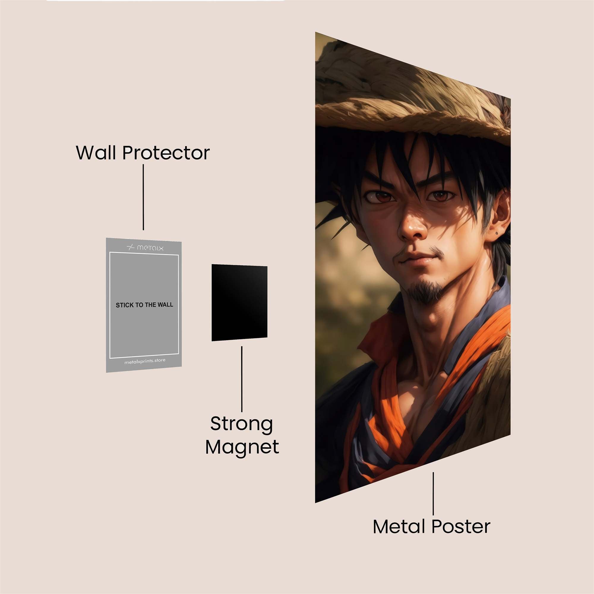 Farmer's Resolve Safe Wall Magnetic / M