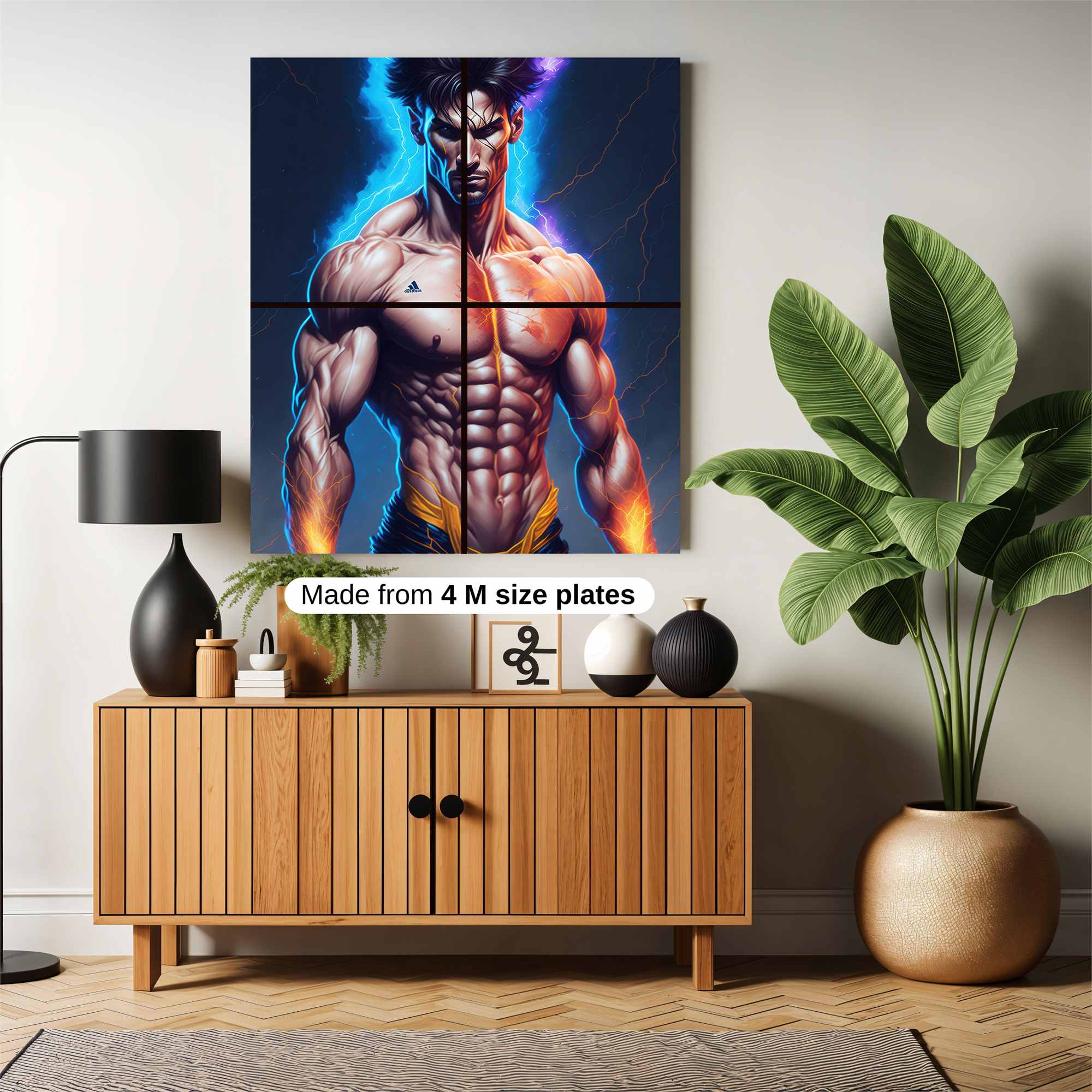 Electro Warrior Safe Wall Magnetic / M