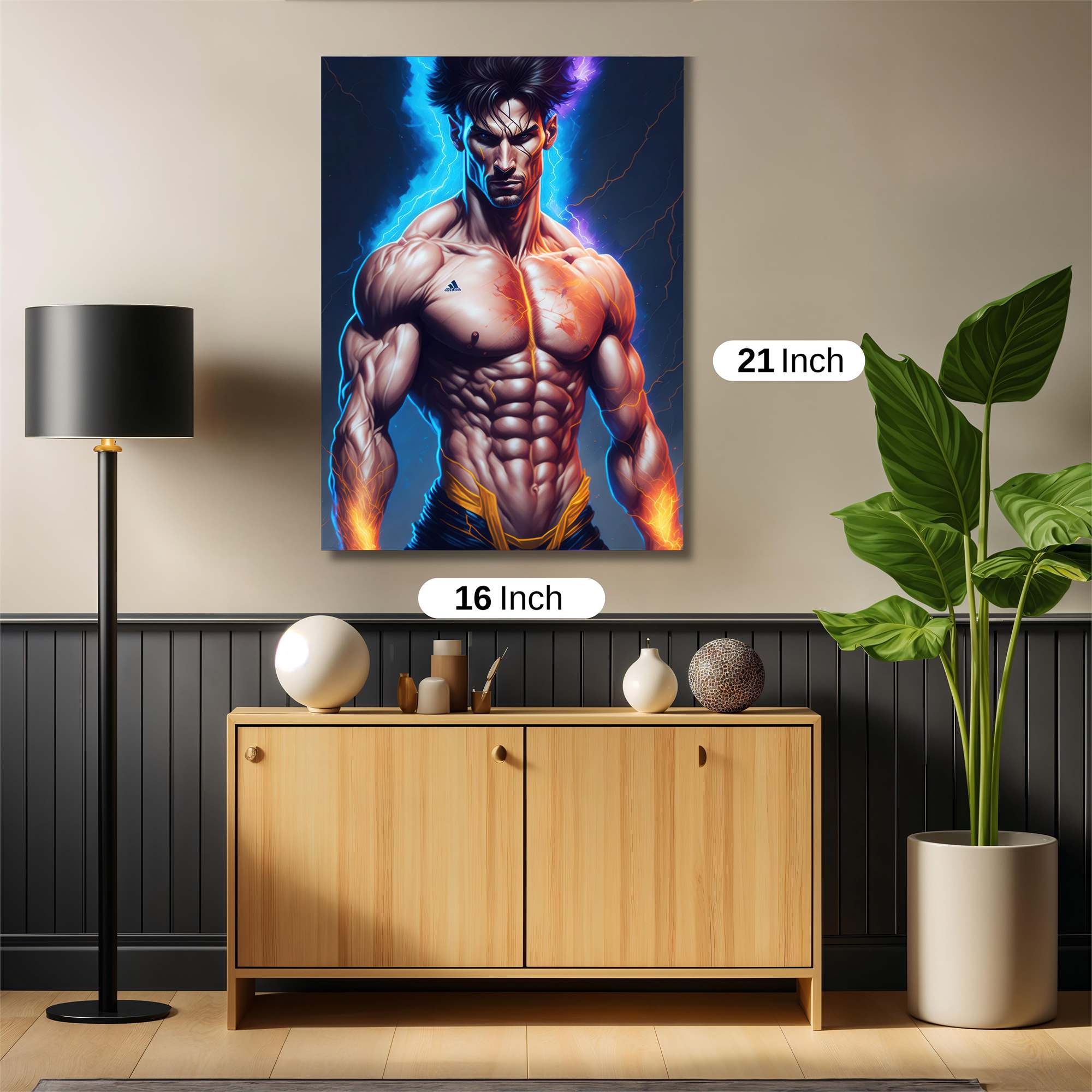 Electro Warrior Safe Wall Magnetic / M