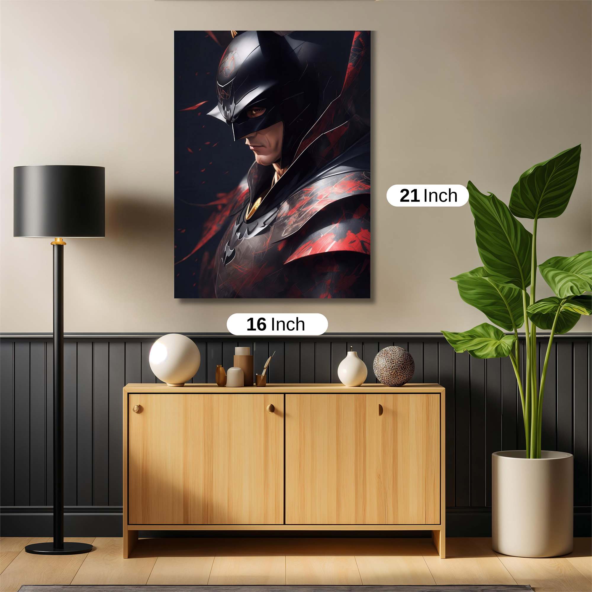 Batman Ferocious Safe Wall Magnetic / M
