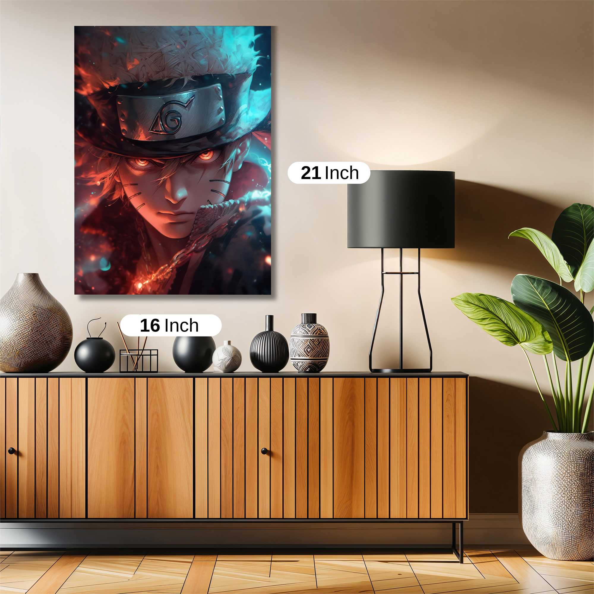 Naruto Fierce Safe Wall Magnetic / M