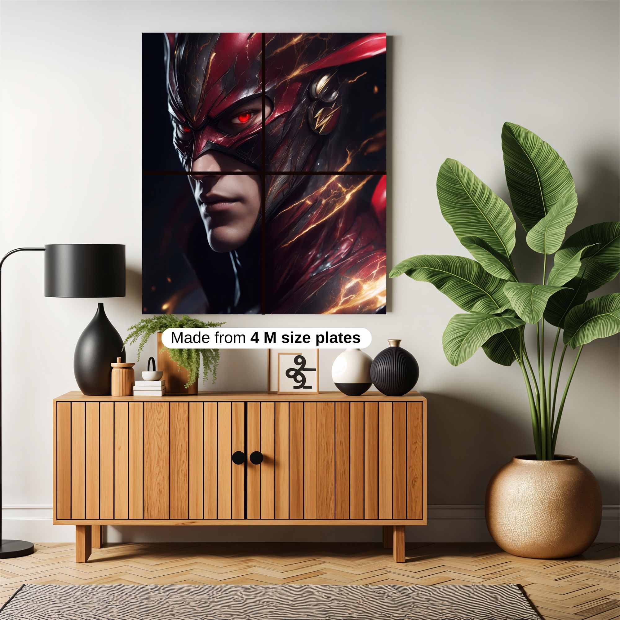 Flash Menace Safe Wall Magnetic / M