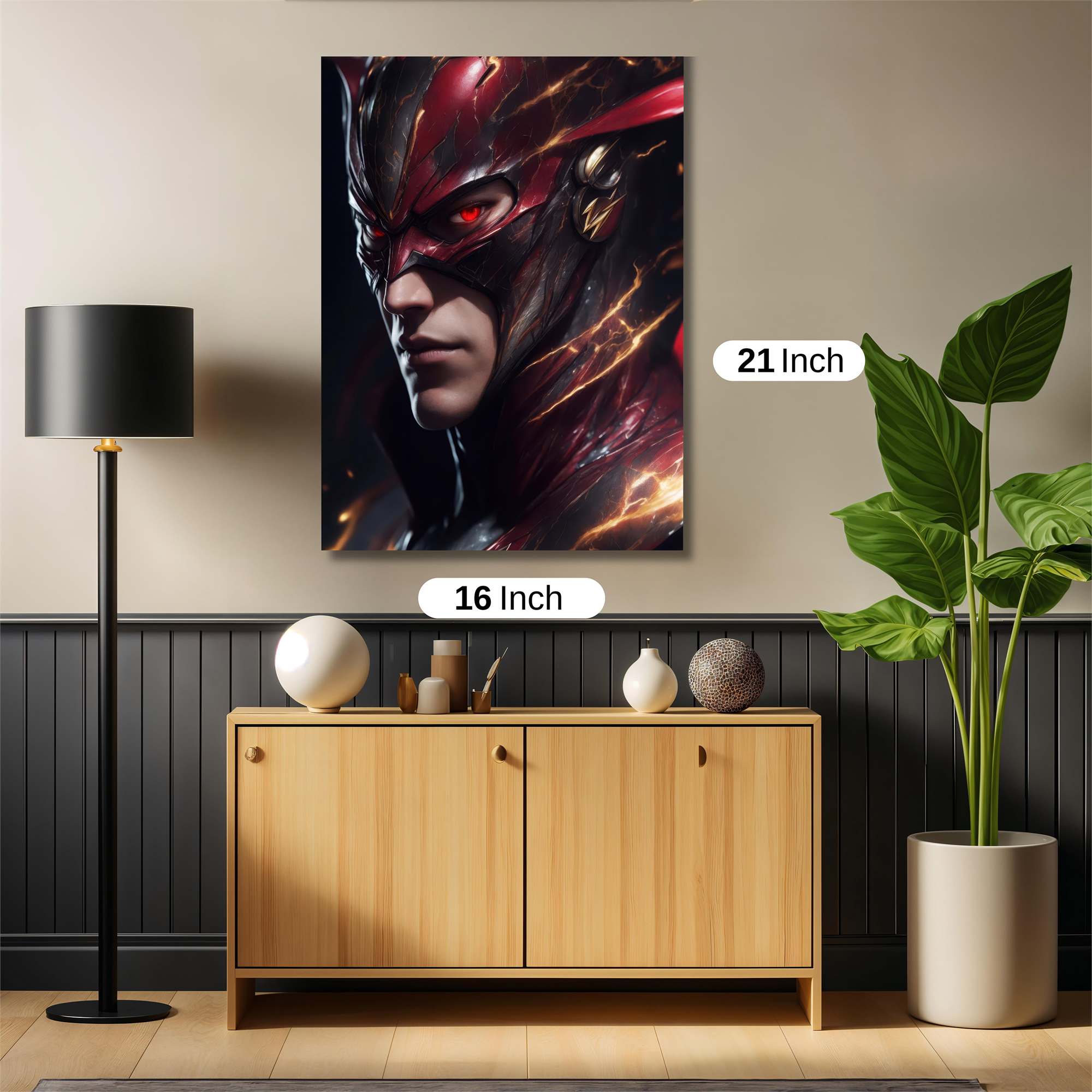 Flash Menace Safe Wall Magnetic / M