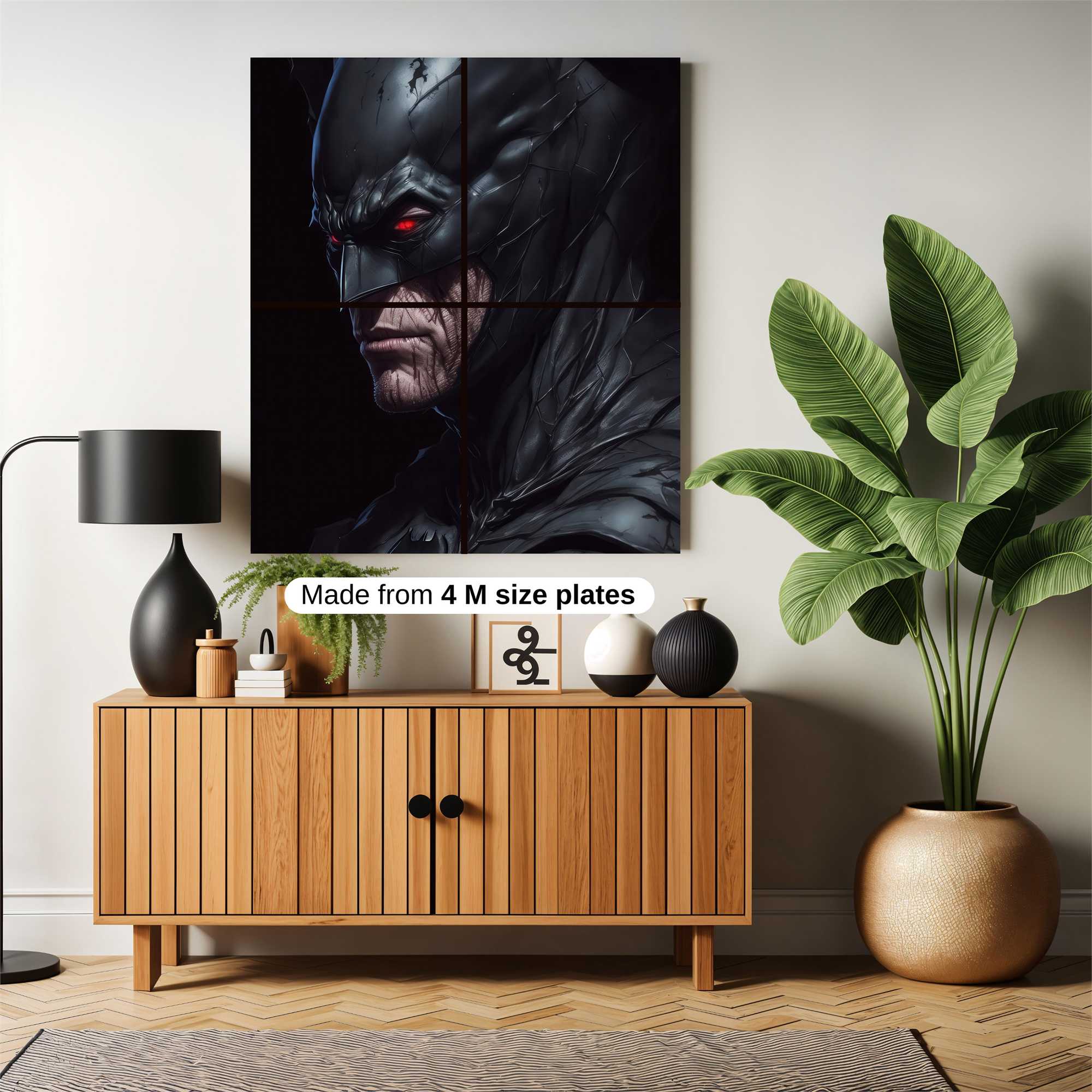 Batman Brooding Safe Wall Magnetic / M