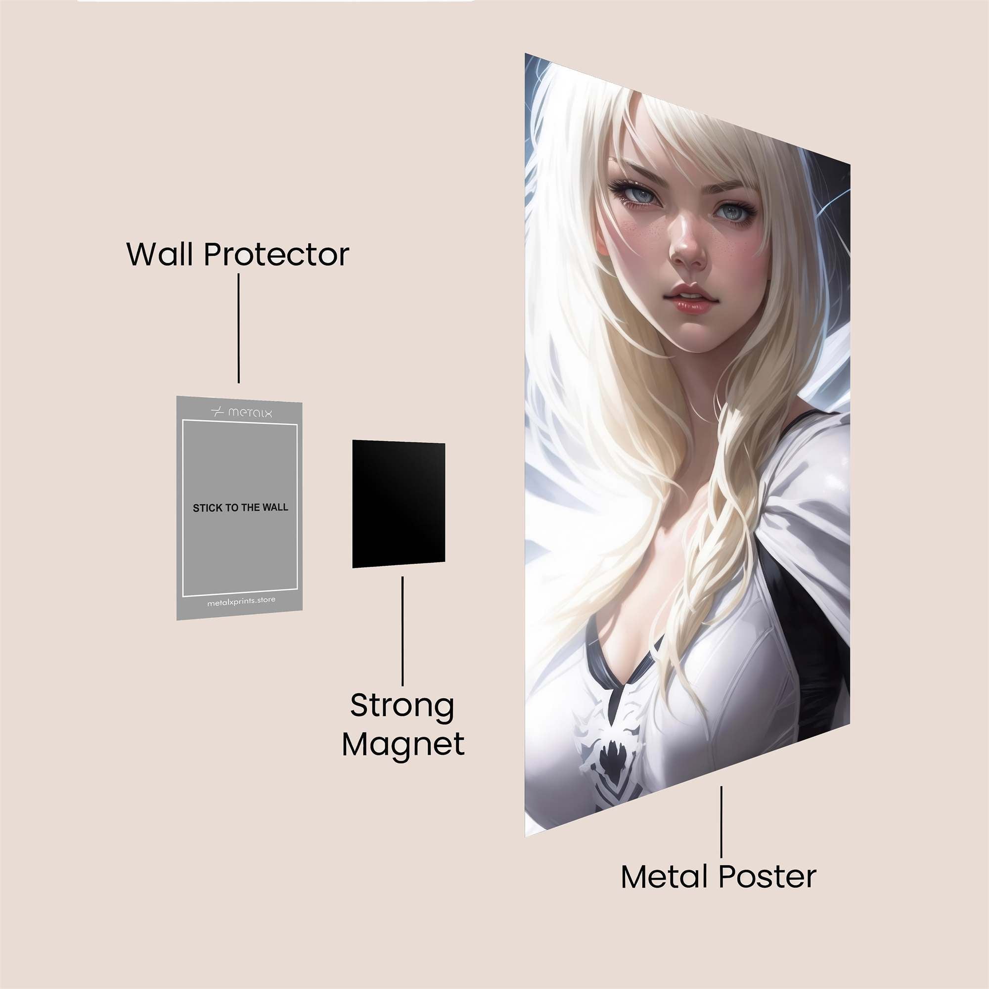 Storm Serenity Safe Wall Magnetic / M