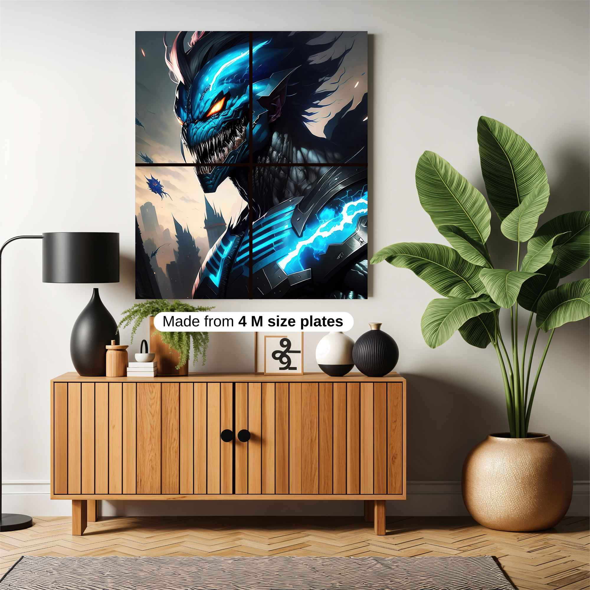 Demon Surge Safe Wall Magnetic / M