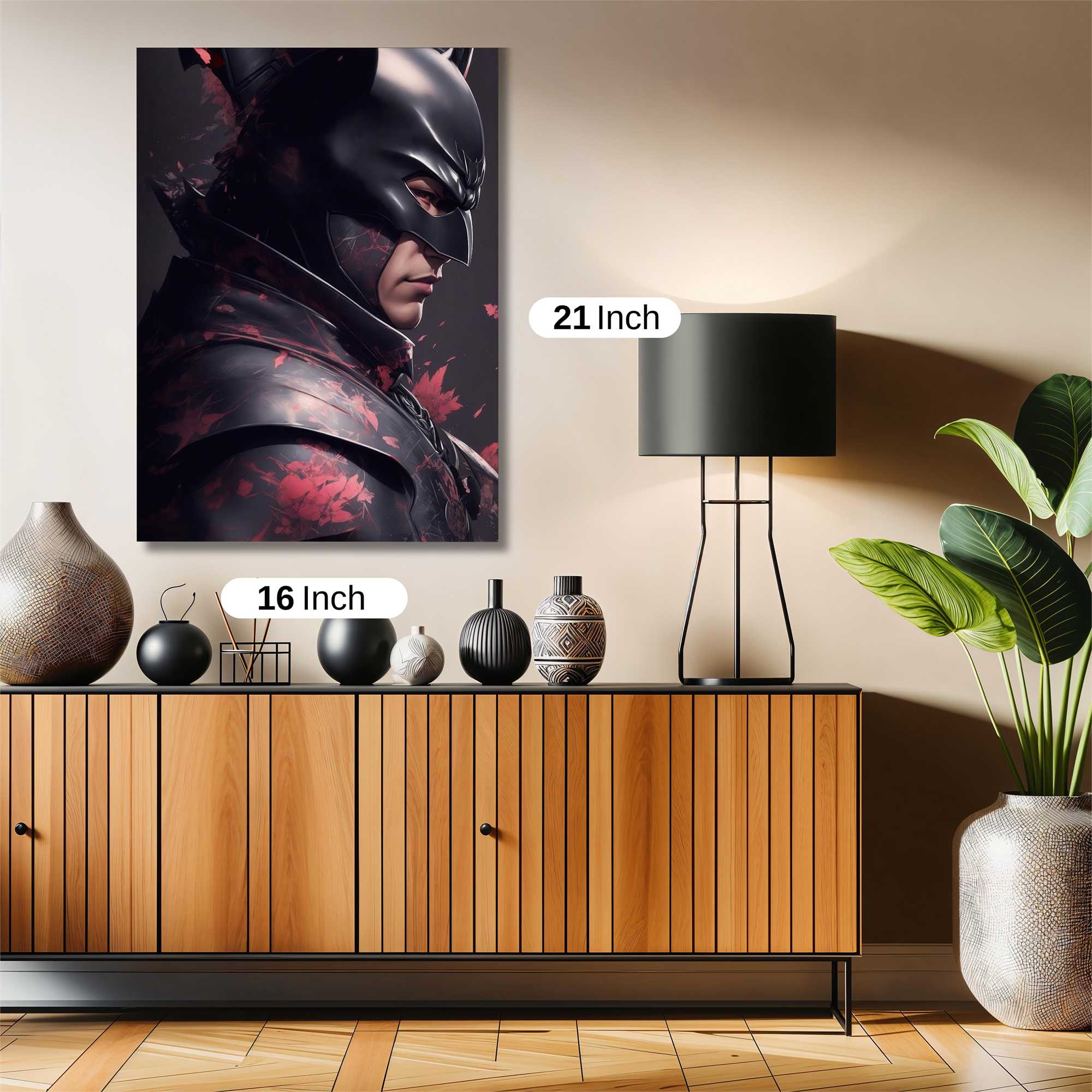 Batman Brooding Safe Wall Magnetic / M