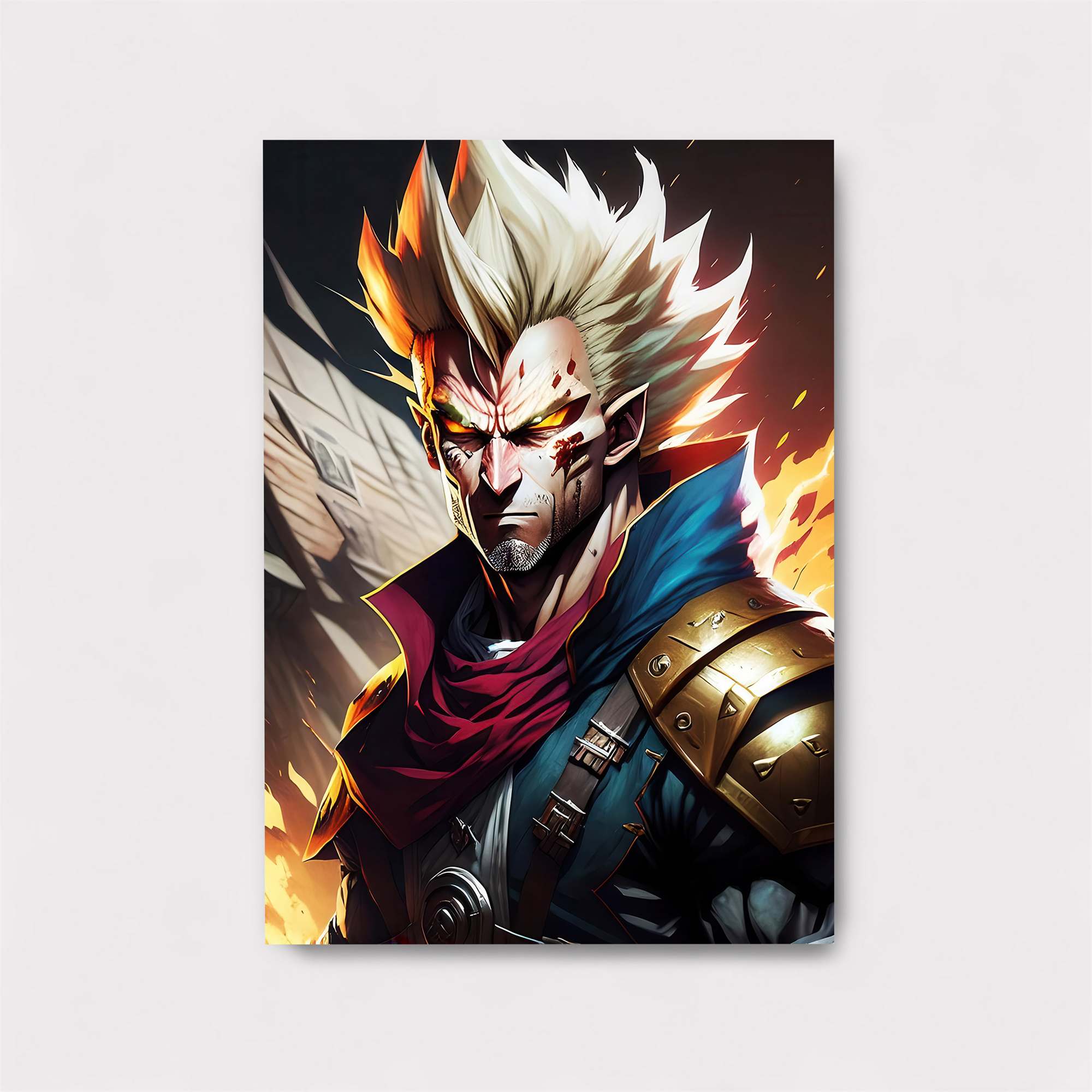 Flame Warrior Safe Wall Magnetic / M