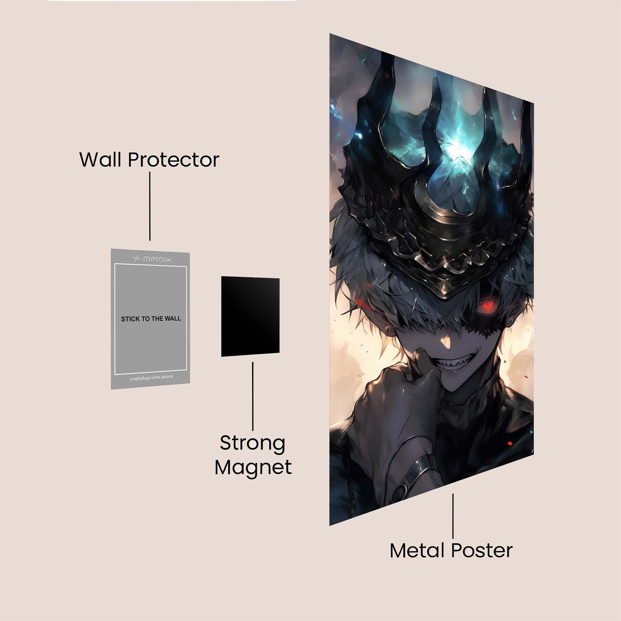 Malevolent Sovereign Safe Wall Magnetic / M
