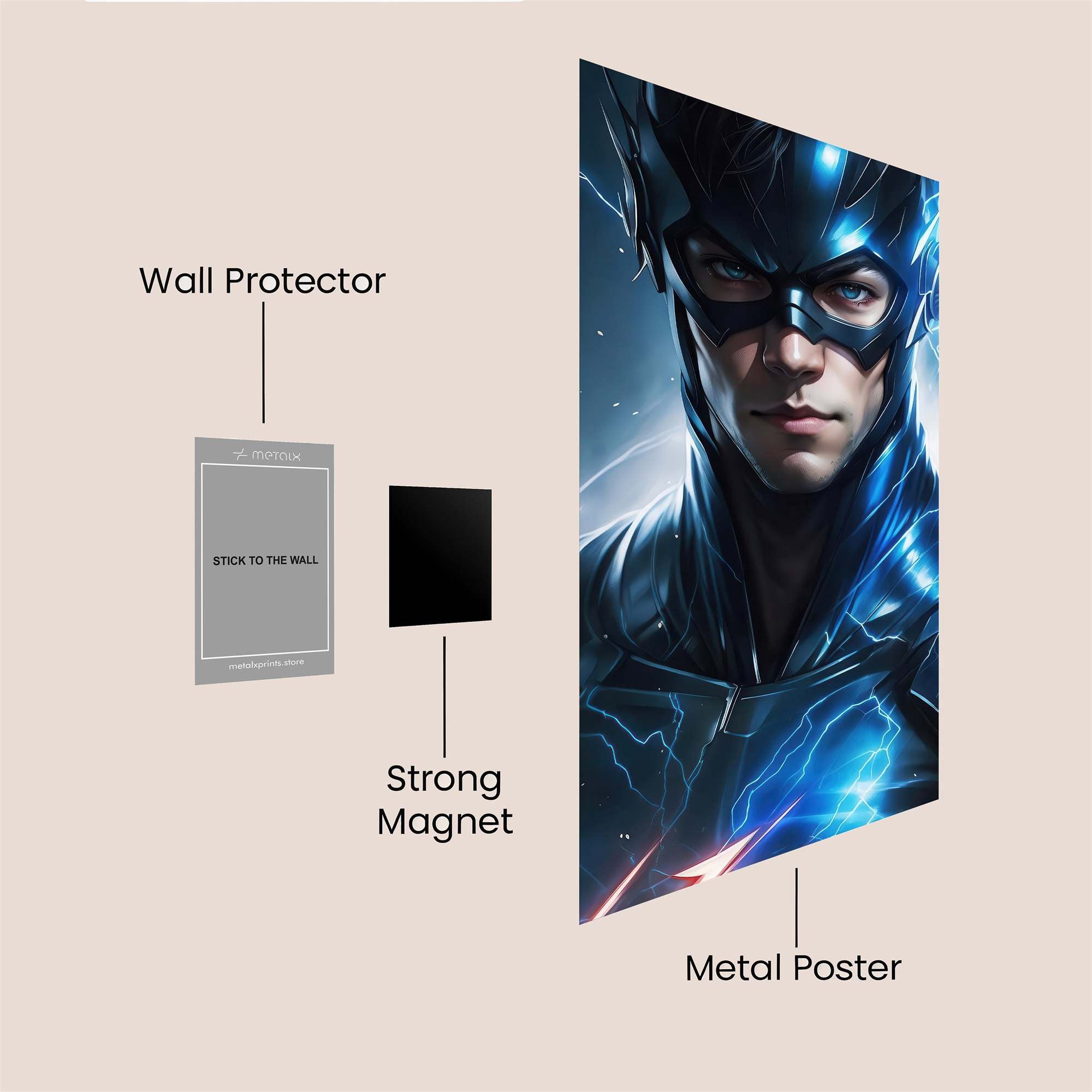 Flash Electrifying Safe Wall Magnetic / M