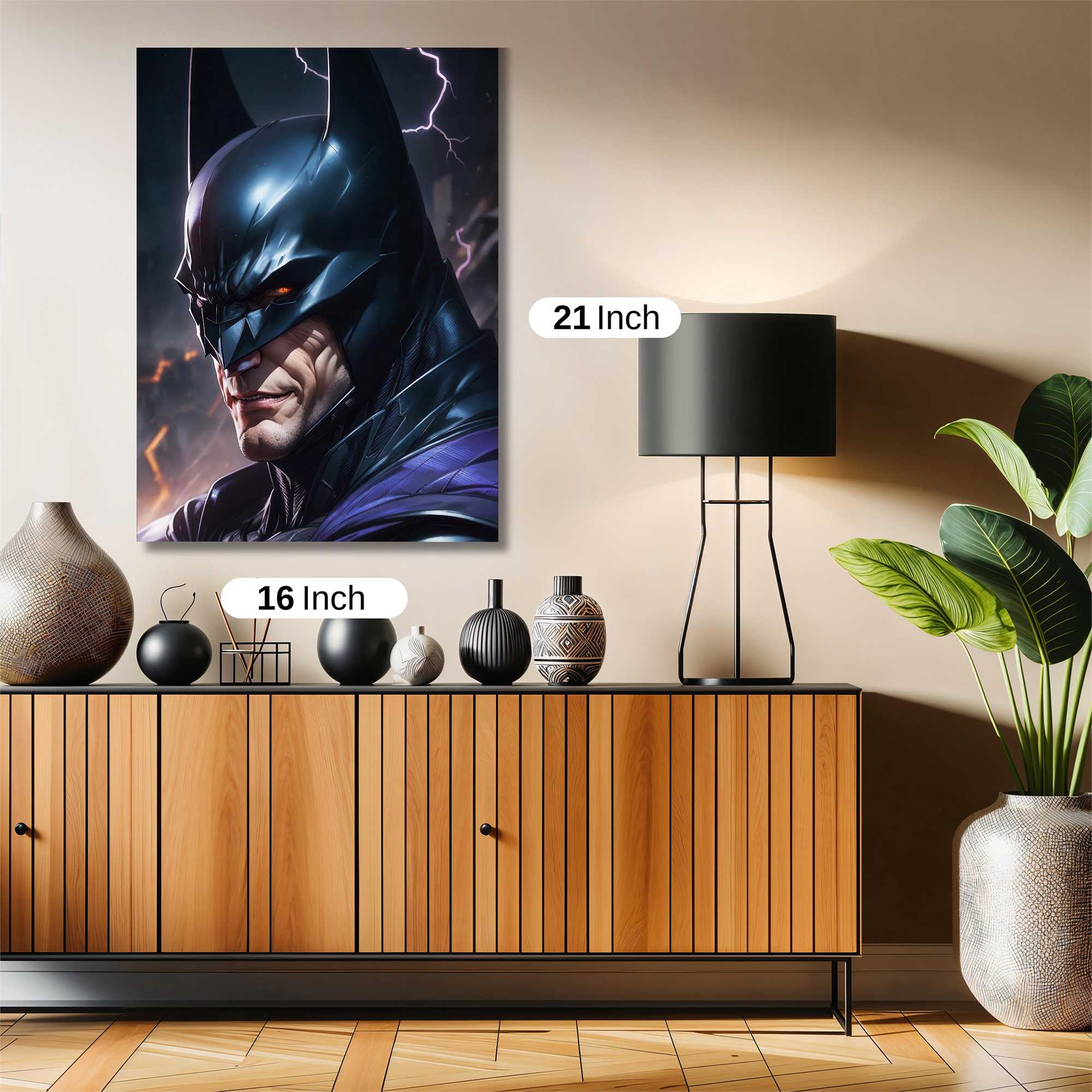 Batman Thunderous Safe Wall Magnetic / M