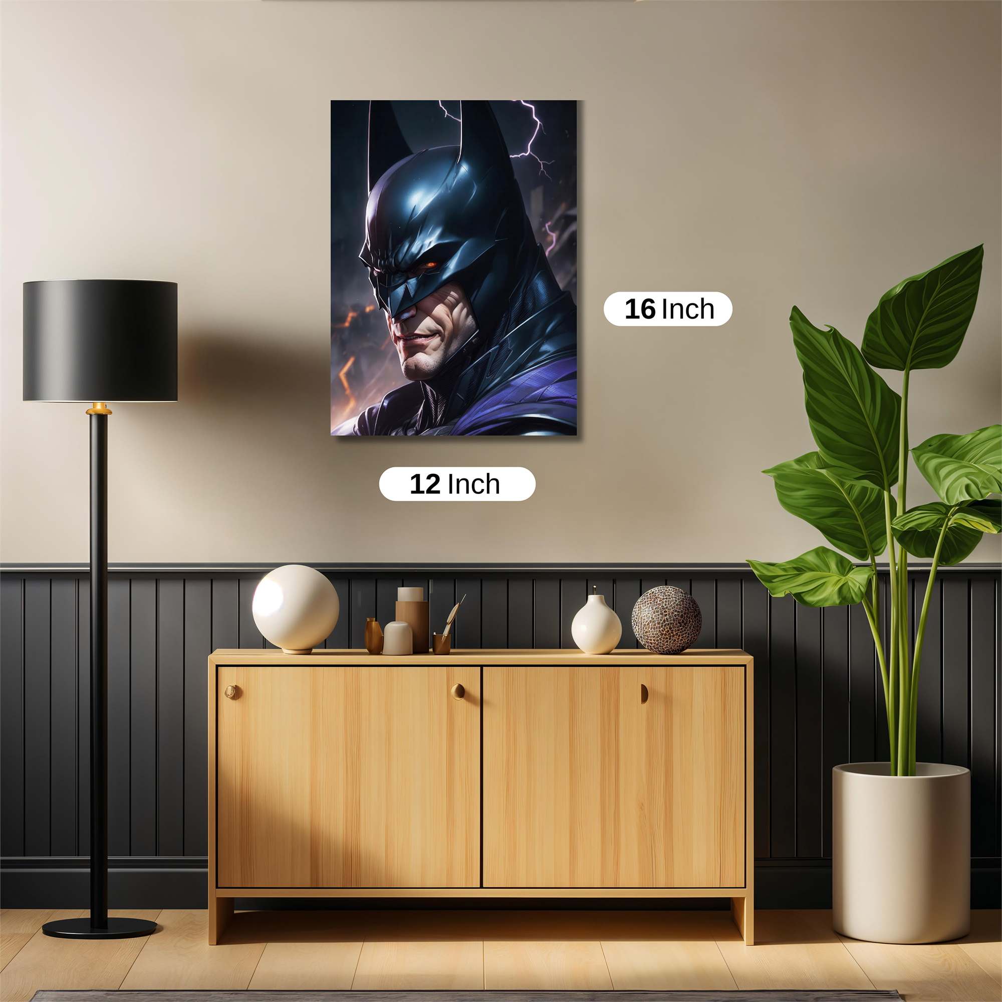 Batman Thunderous Safe Wall Magnetic / M