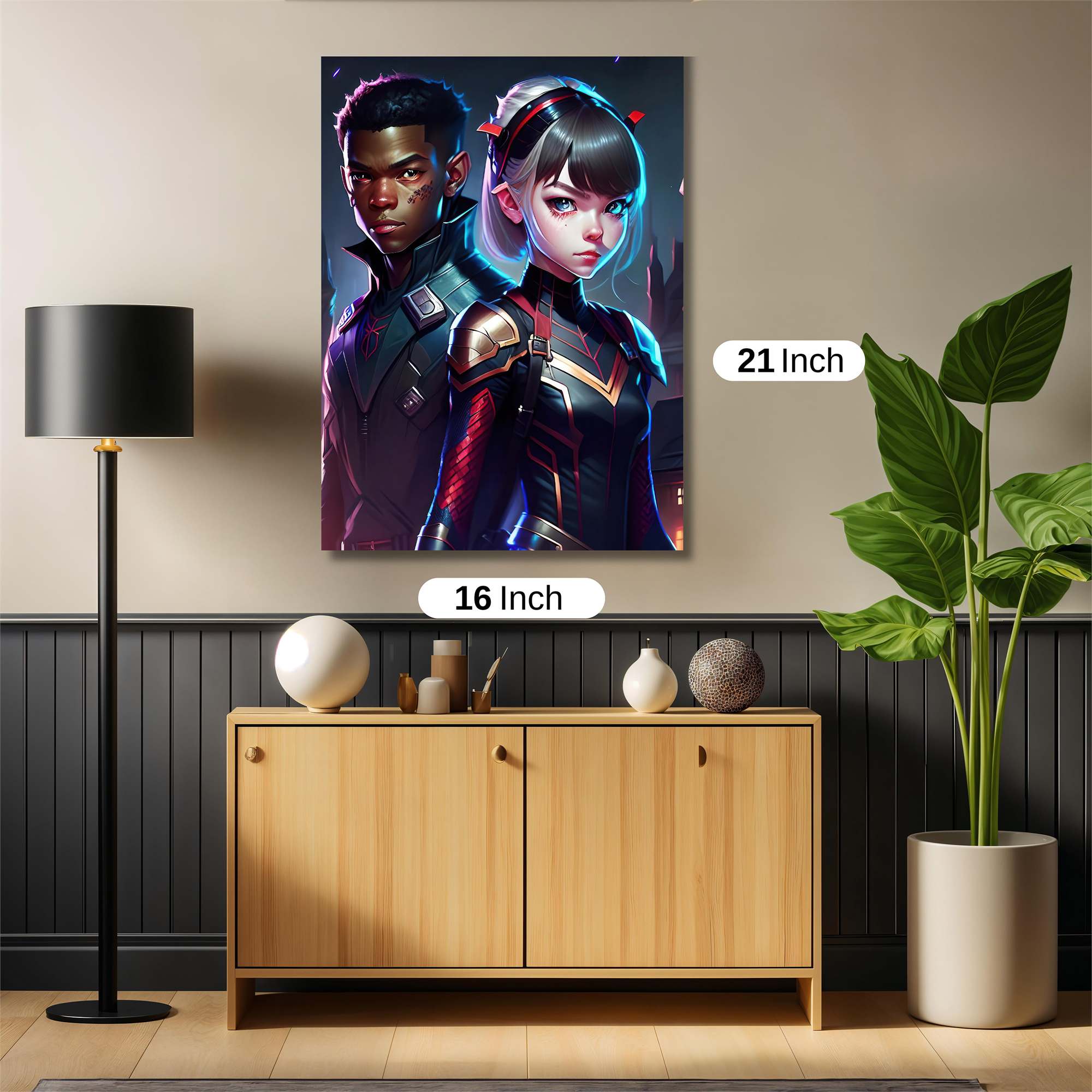 Mystic Duo Safe Wall Magnetic / M