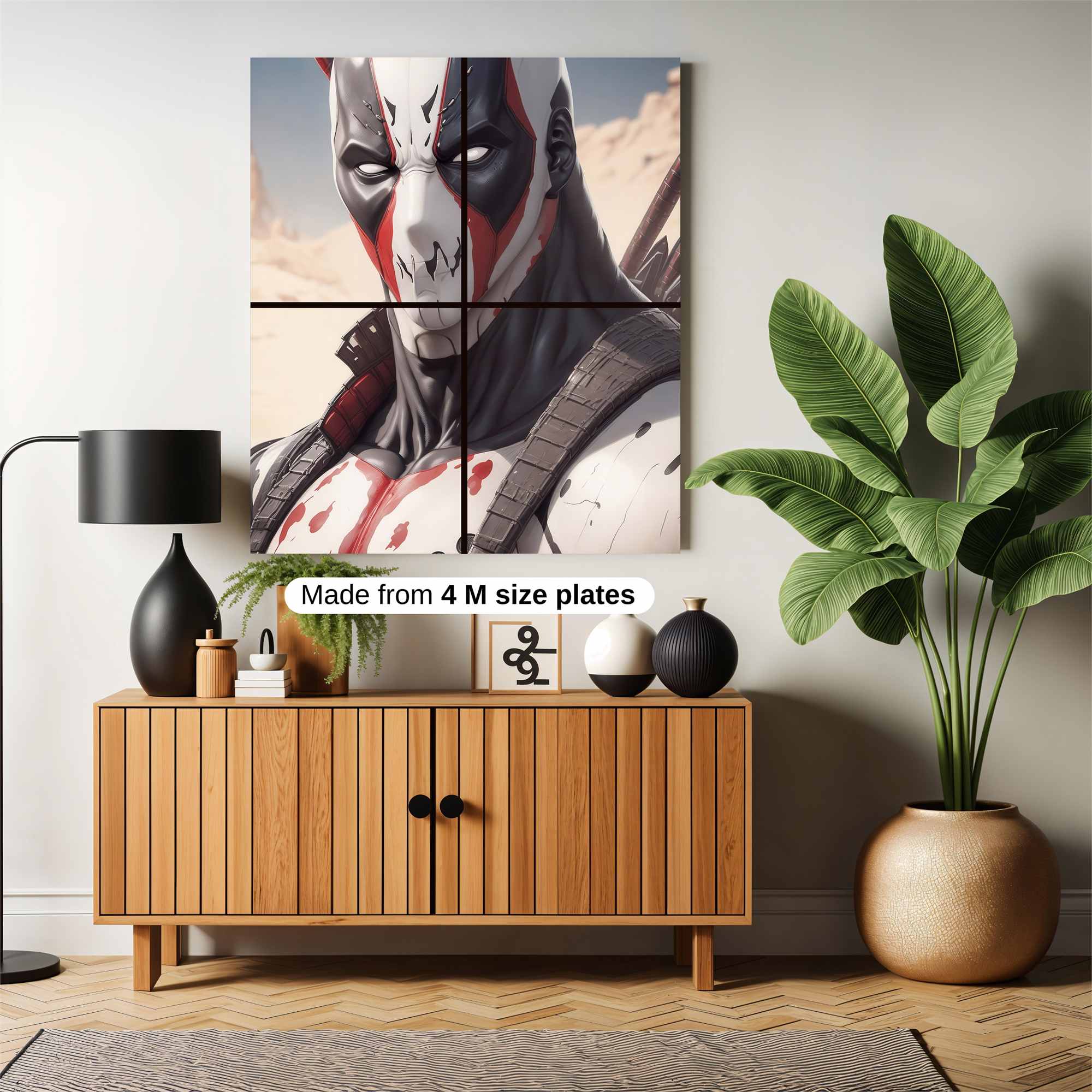 Deadpool Menace Safe Wall Magnetic / M