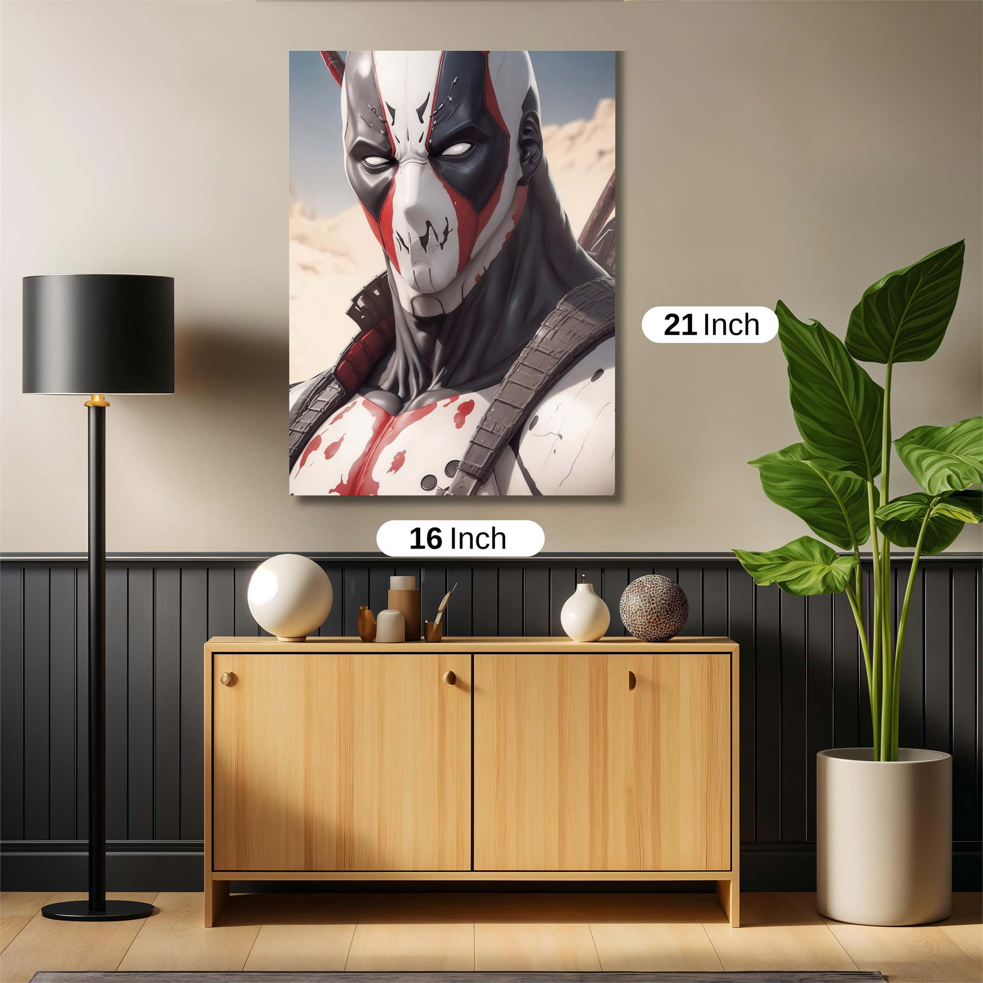 Deadpool Menace Safe Wall Magnetic / M
