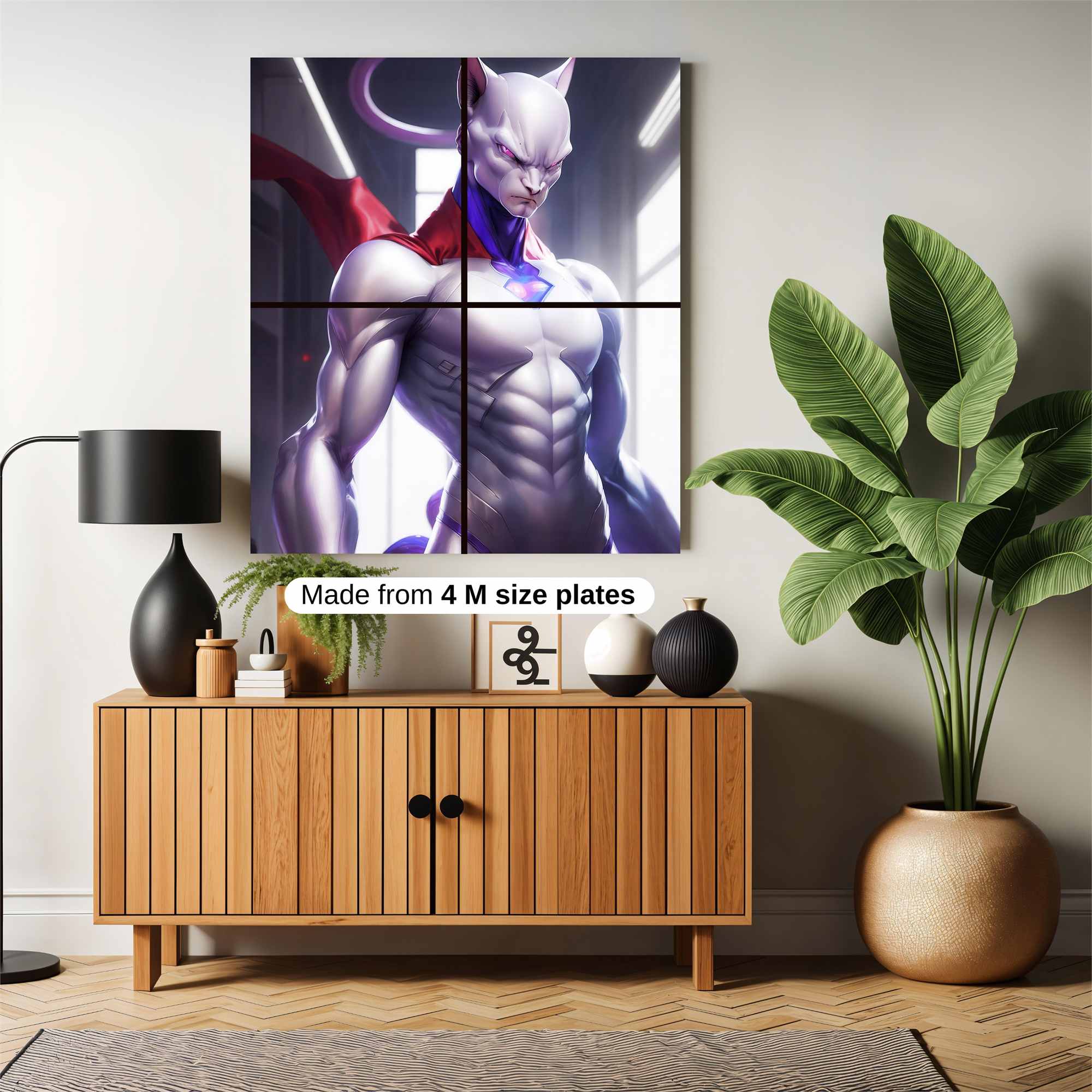 Superheroic Fusion Safe Wall Magnetic / M